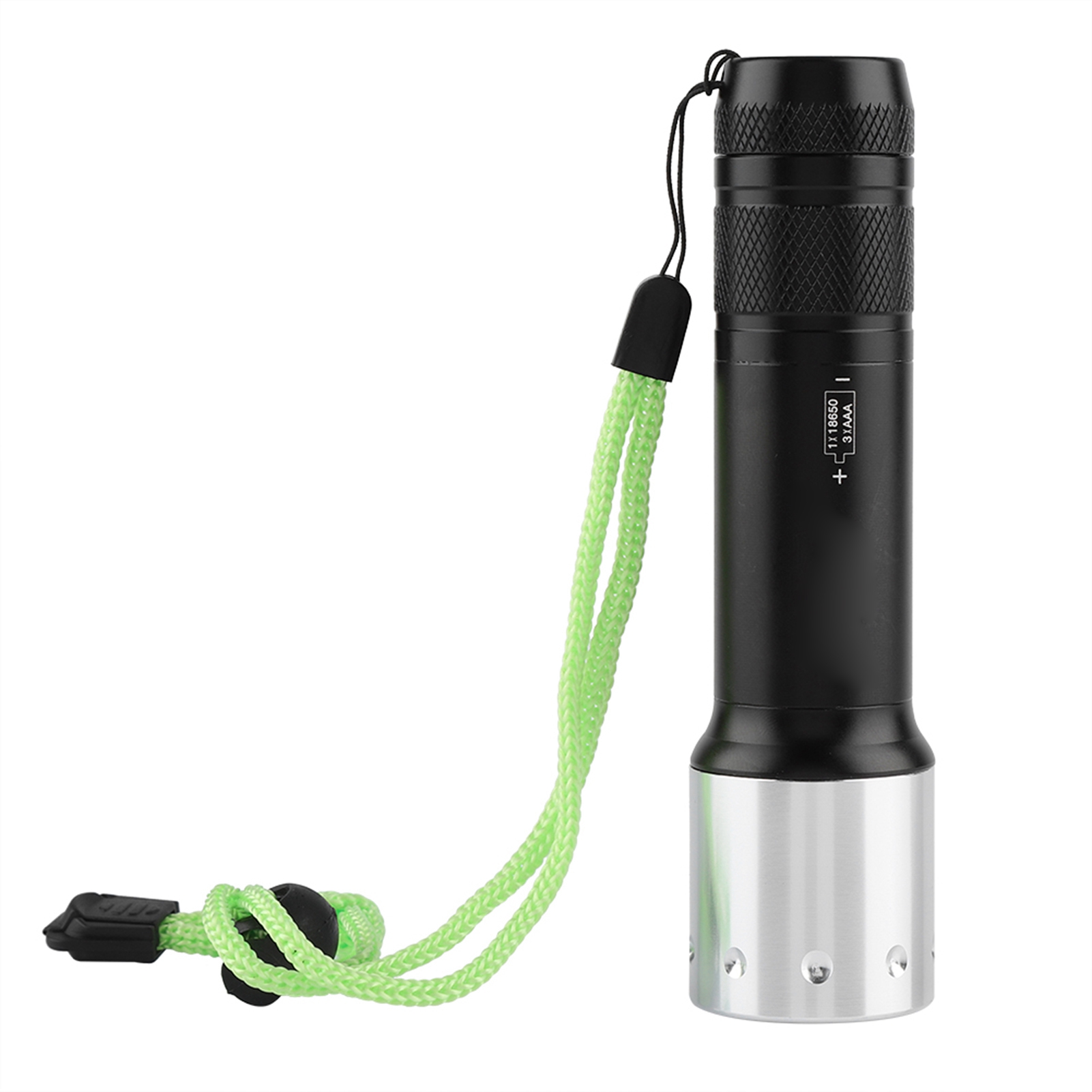 Tragbare, Wasserdichte Led-taucherlampe Aus Aluminium Mit 3 Einstellbaren Modi Für Den Einsatz Im Freien