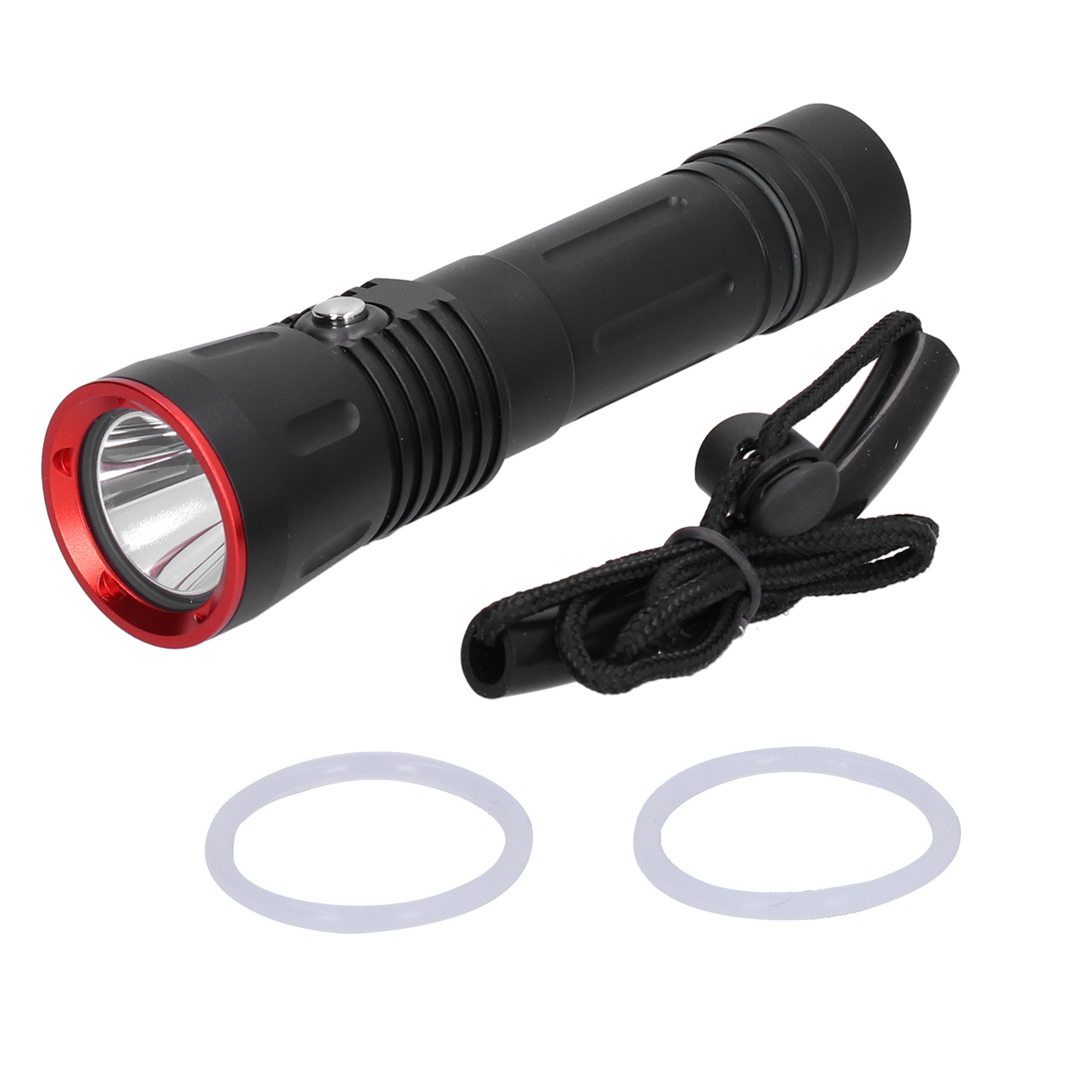 Professionelle 3000lm Ip68 Wasserdichte Sst40 Taucherlampe Für Unterwasserfischen, Jagen, Bergung Und Camping