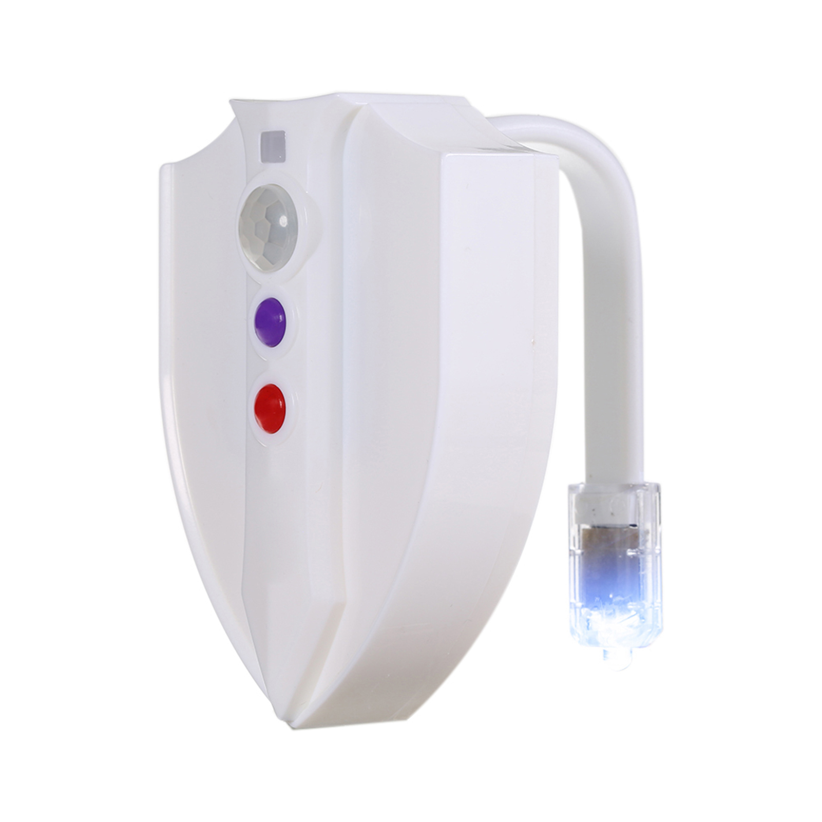 Rgb-led-toilettensitzleuchte, 8 Farben, 2 Modi, Ip65, Flexibel, Mit Dämmerungssensor Und Bewegungsmelder, Uv-sterilisation, Keim-, Schimmel-, Antibakteriell Und Antiallergisch, Badezimmerleuchte Mit S