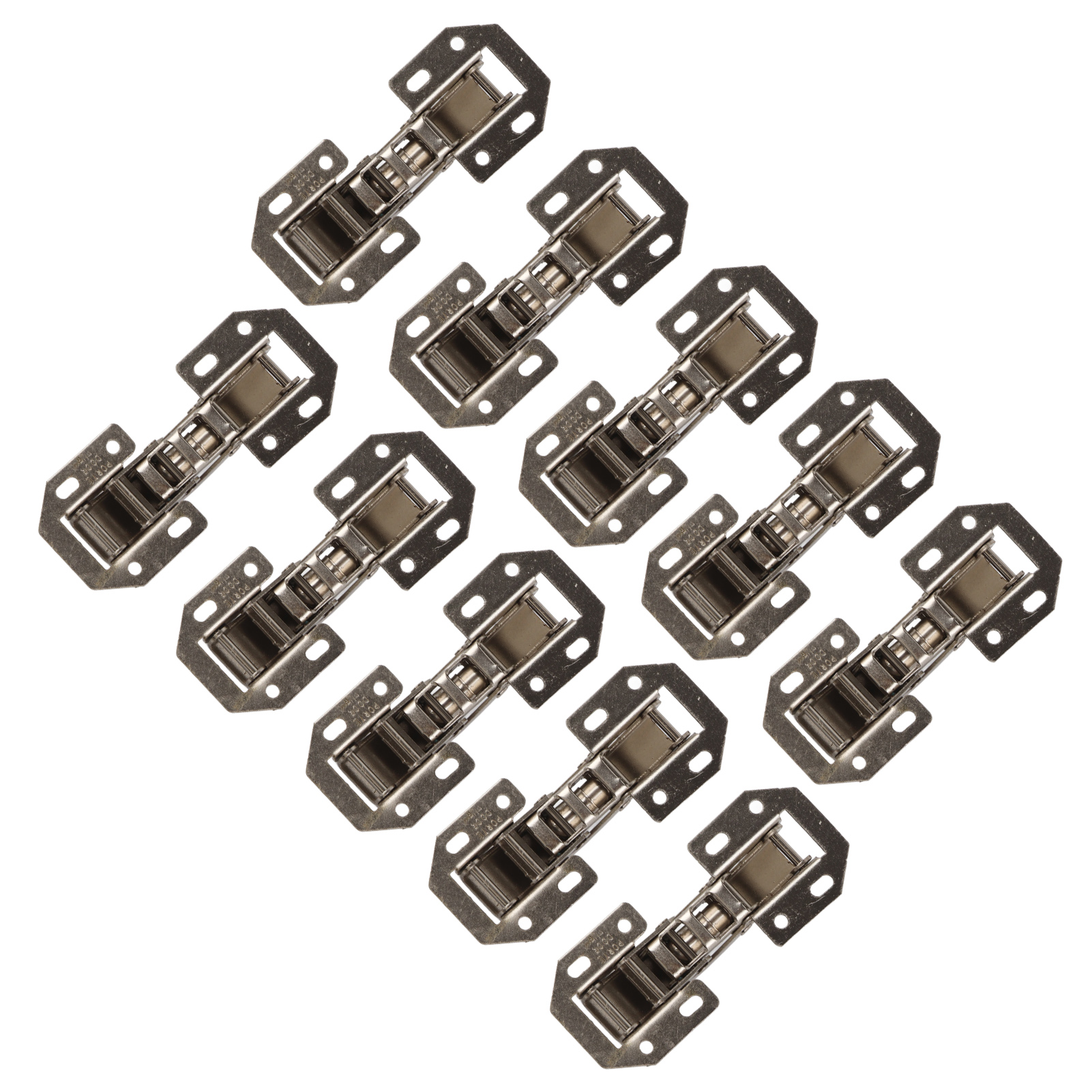 10er-pack Klappbare Eckscharniere Für Möbel, Kleiderschränke Und Schranktüren, Kein Bohren Erforderlich, Einfache Montage, Kaltgewalzter Stahl Deh2079-1