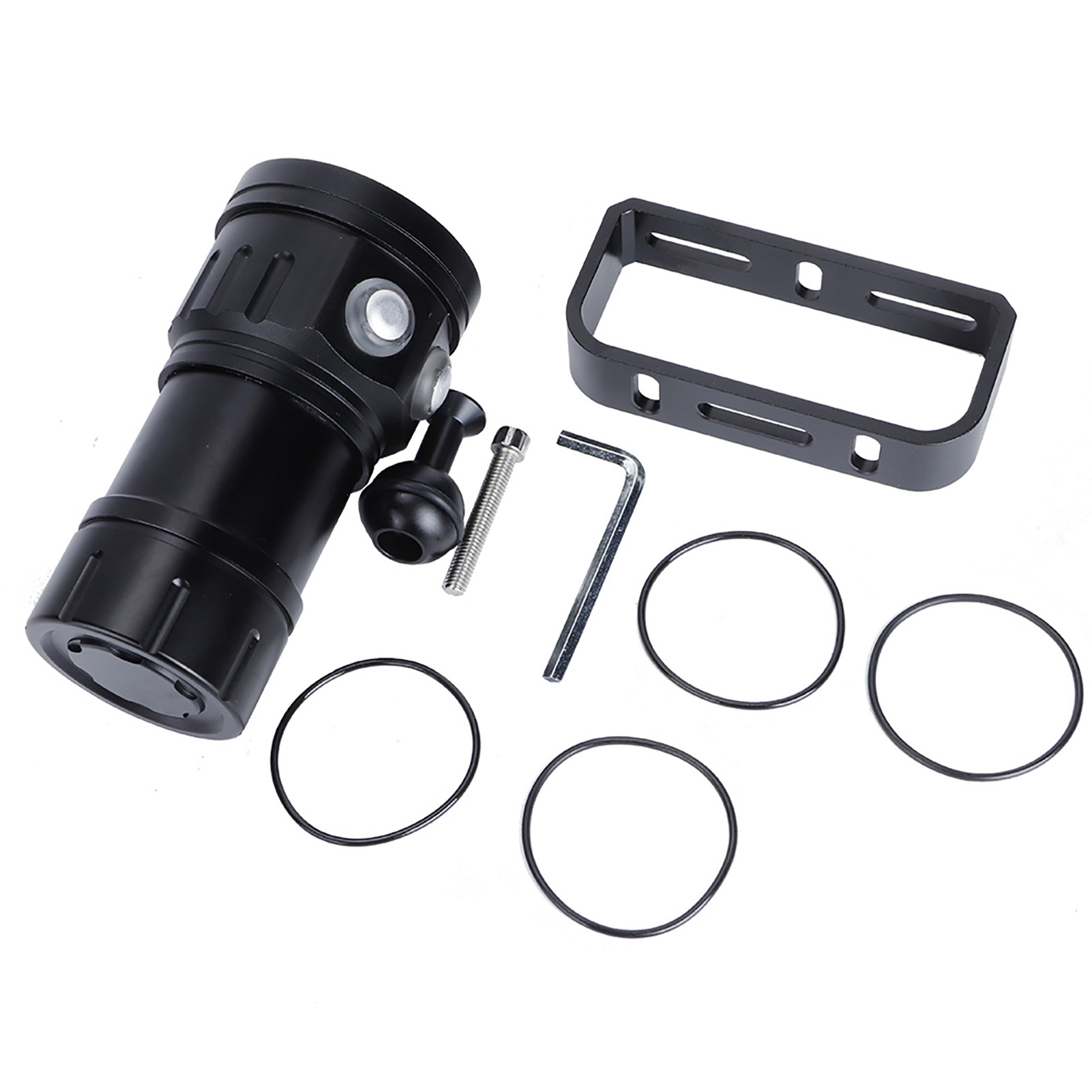 Ipx8 18000 Lm 500m Wasserdichte Unterwasser-taschenlampe Für Outdoor-tauchen Und Camping