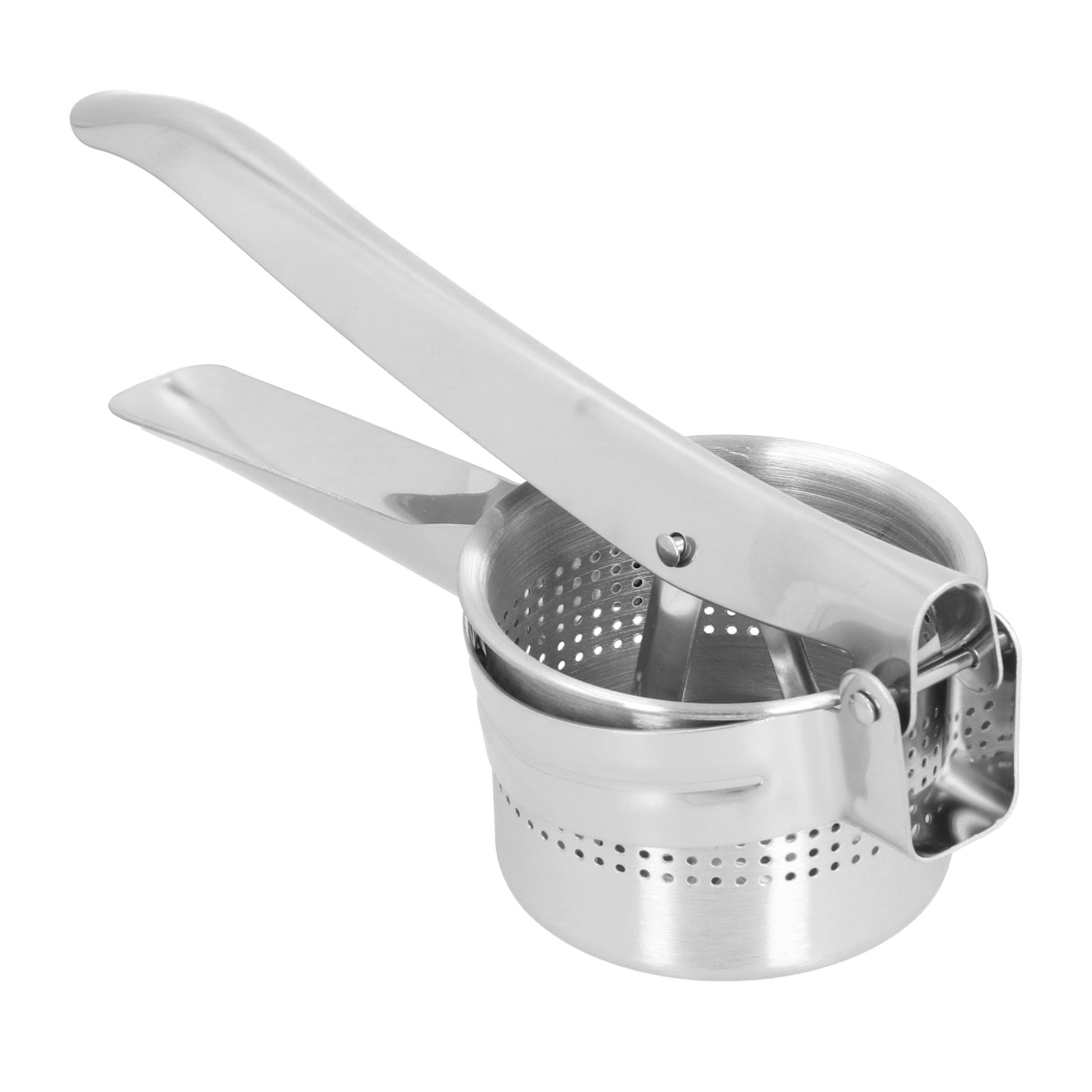 3-in-1 Gemüse- Und Obststampfer/handpresse/entsafter Aus Edelstahl Für Die Küche