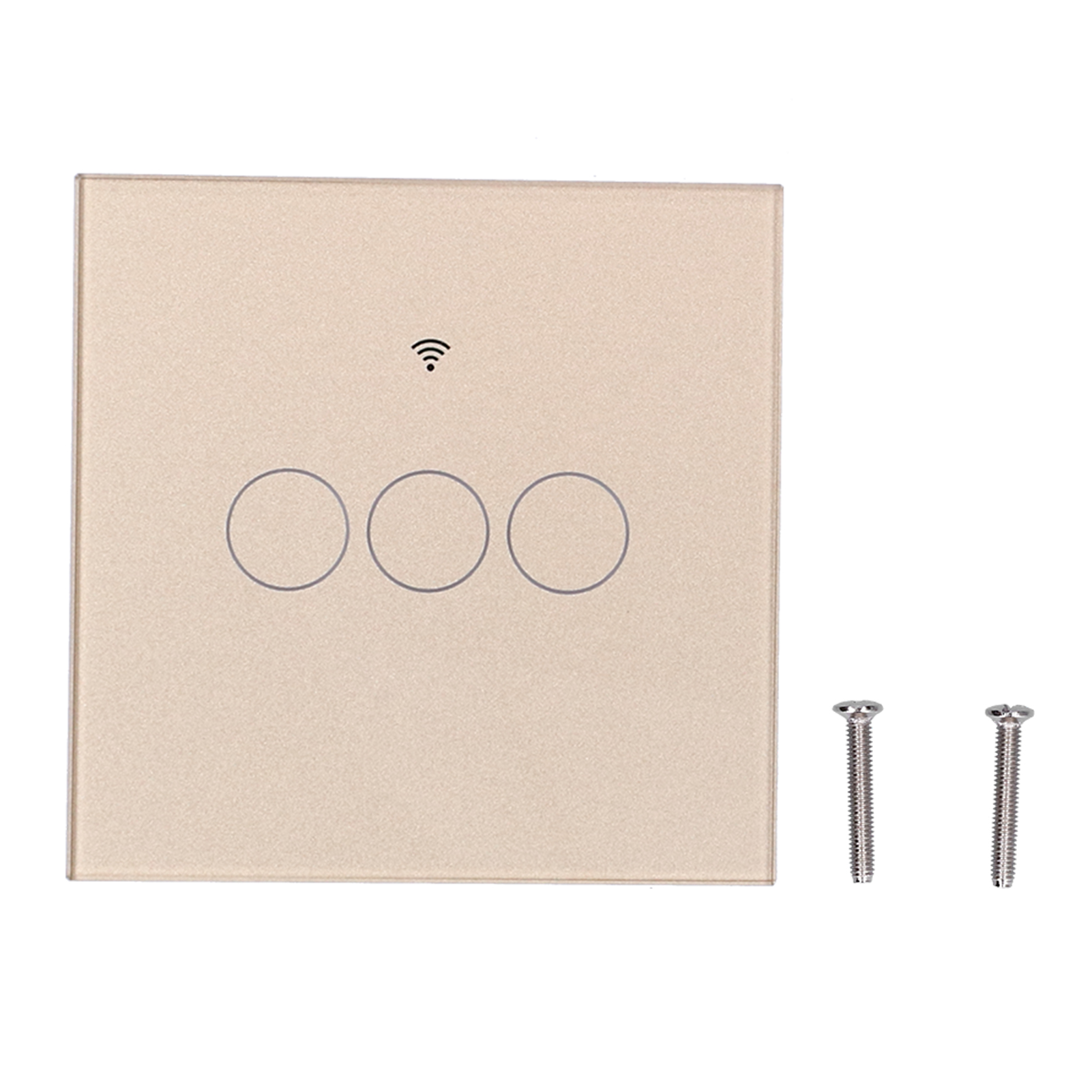 3-fach Eu-touch-lichtschalter Für Tuya Zigbee 100-240v 50hz/60hz Fernbedienung