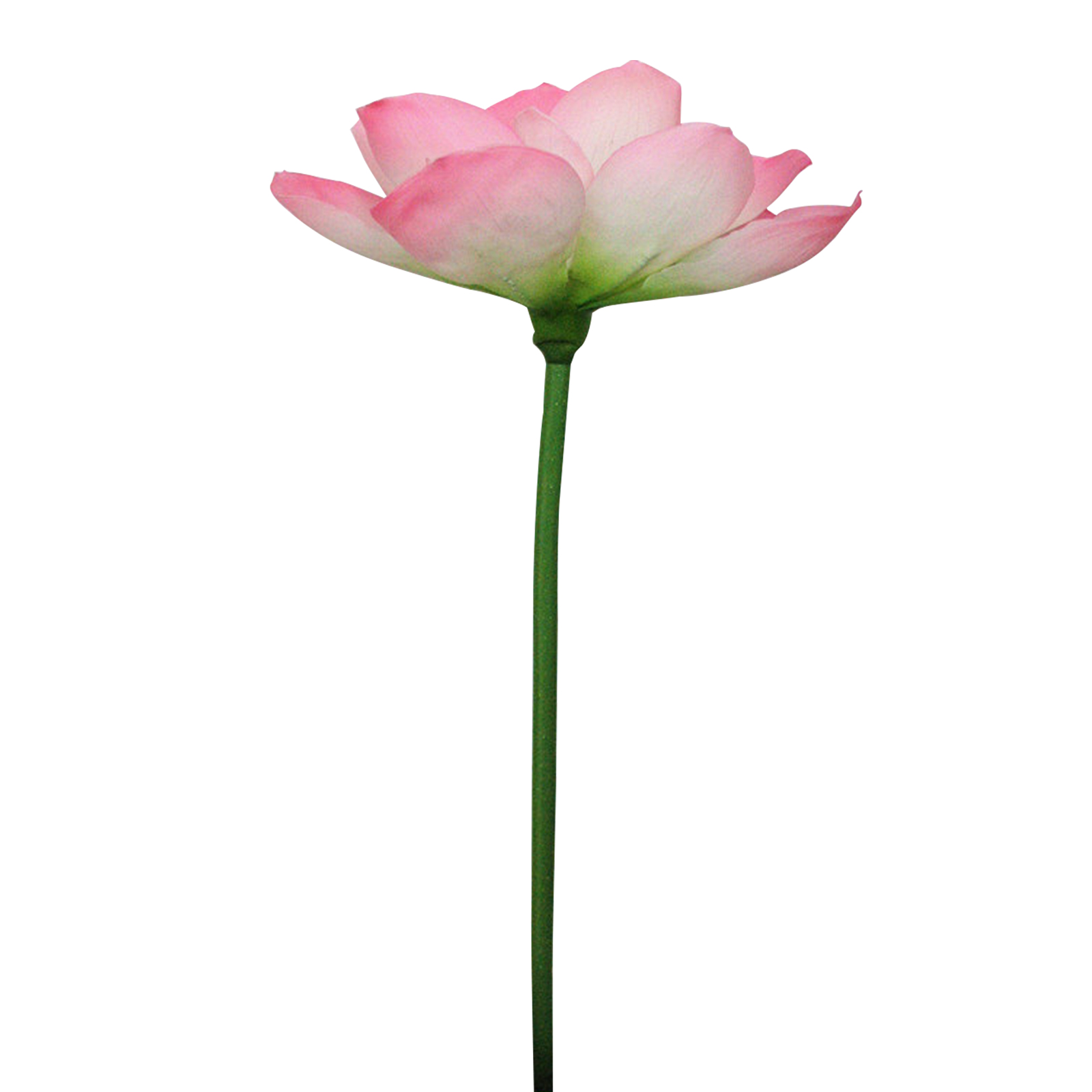 Künstliche Teichpflanze Aus Kunststoff Mit Realistischem Rosa Stiel, Dekoration Für Vase, Aquarium, Garten, 75 X 25 Cm