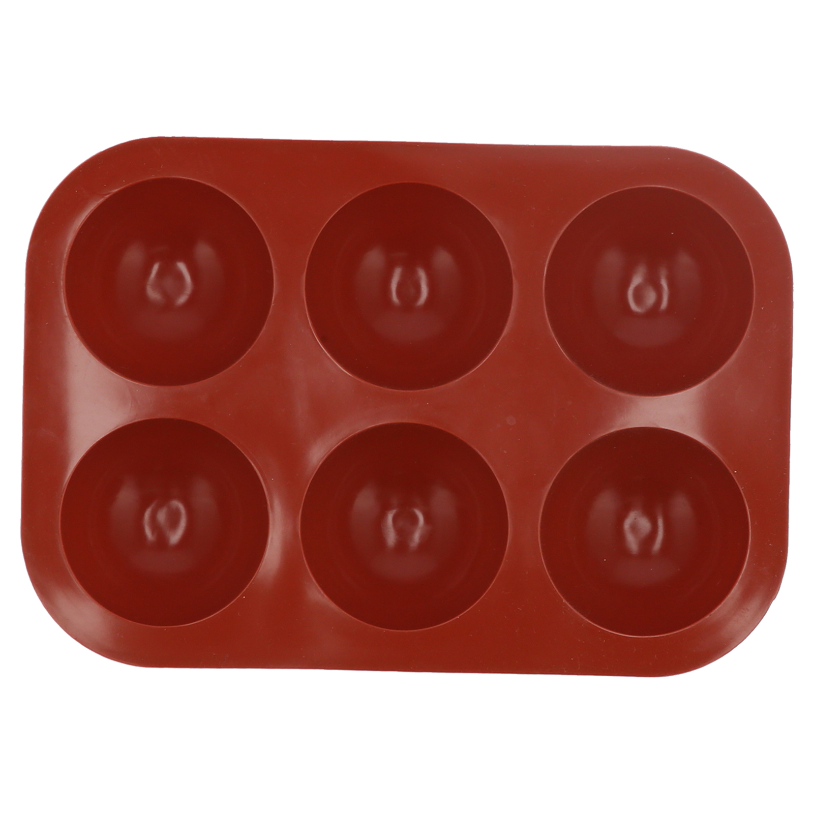 Halbkugelförmige Silikon-lebensmittelform Mit 6 Mulden Für Kuchen, Schokolade, Seife Und Selbstgemachtes Kochen