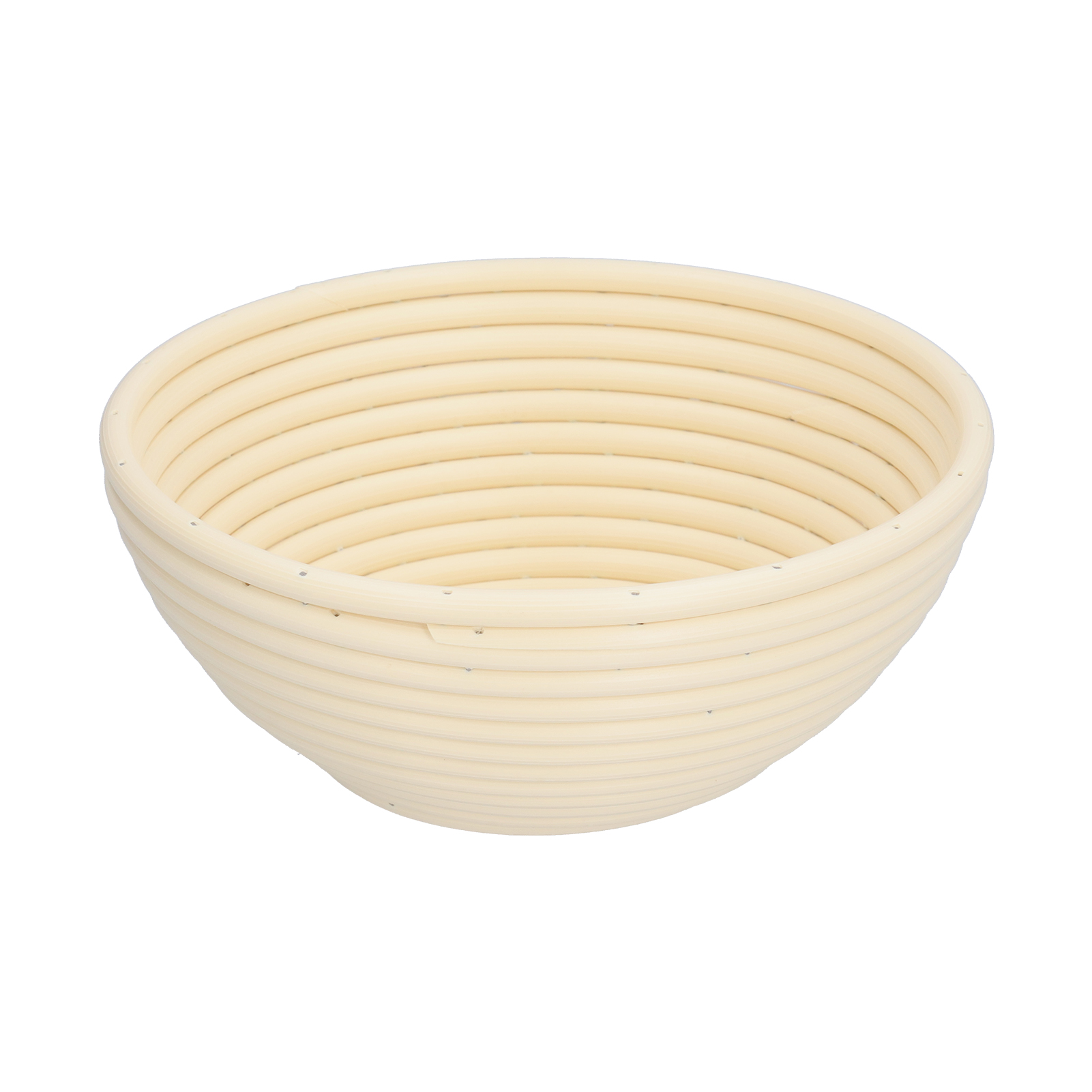 Waschbarer Gärkorb Für Brot, Originelle Form, Backkorb Für Küche Und Bäckerei, Beige, Rund, 20 X 8 Cm