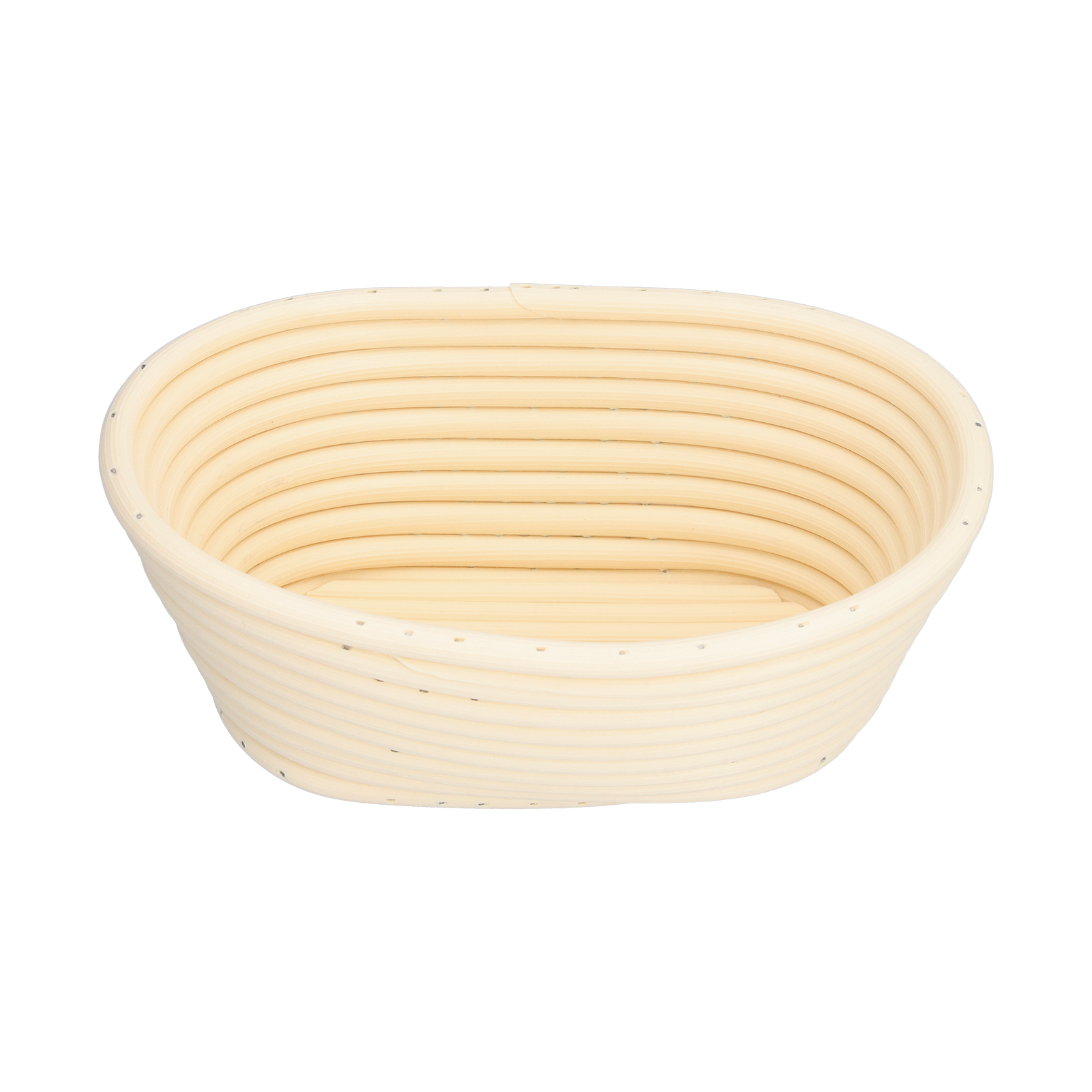 Waschbarer Gärkorb Für Brot, Originelle Form, Bäckereikorb Für Die Heimische Küche, Bäckerei, Oval, Beige, 21 X 14 X 8 Cm