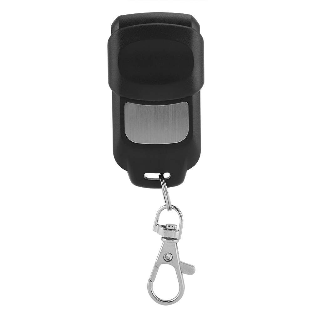 433-mhz-fernbedienung Für Universellen Garagentor-duplikator/kloner Für Hausautomation Und Sicherheit, Abs Schwarz, 6,2 X 3,4 Cm, 12v 27a Batterie, Inklusive 1 Fernbedienung