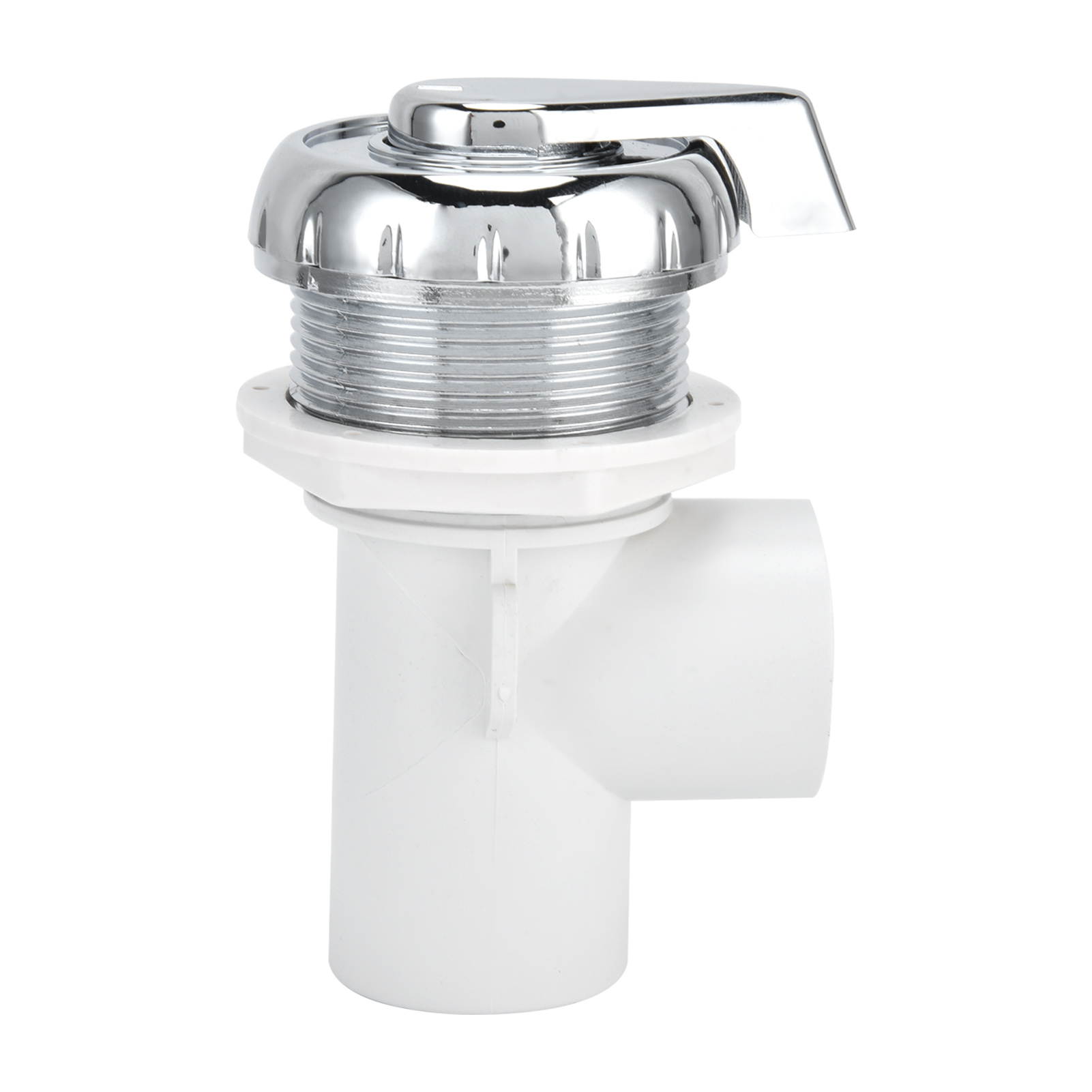 Einlochadapter Für Schwimmbad, Spa, Badewanne, Massage, Balneotherapie, Wasserumleitung, Kunststoff, 11 X 5,5 X 3,5 Cm