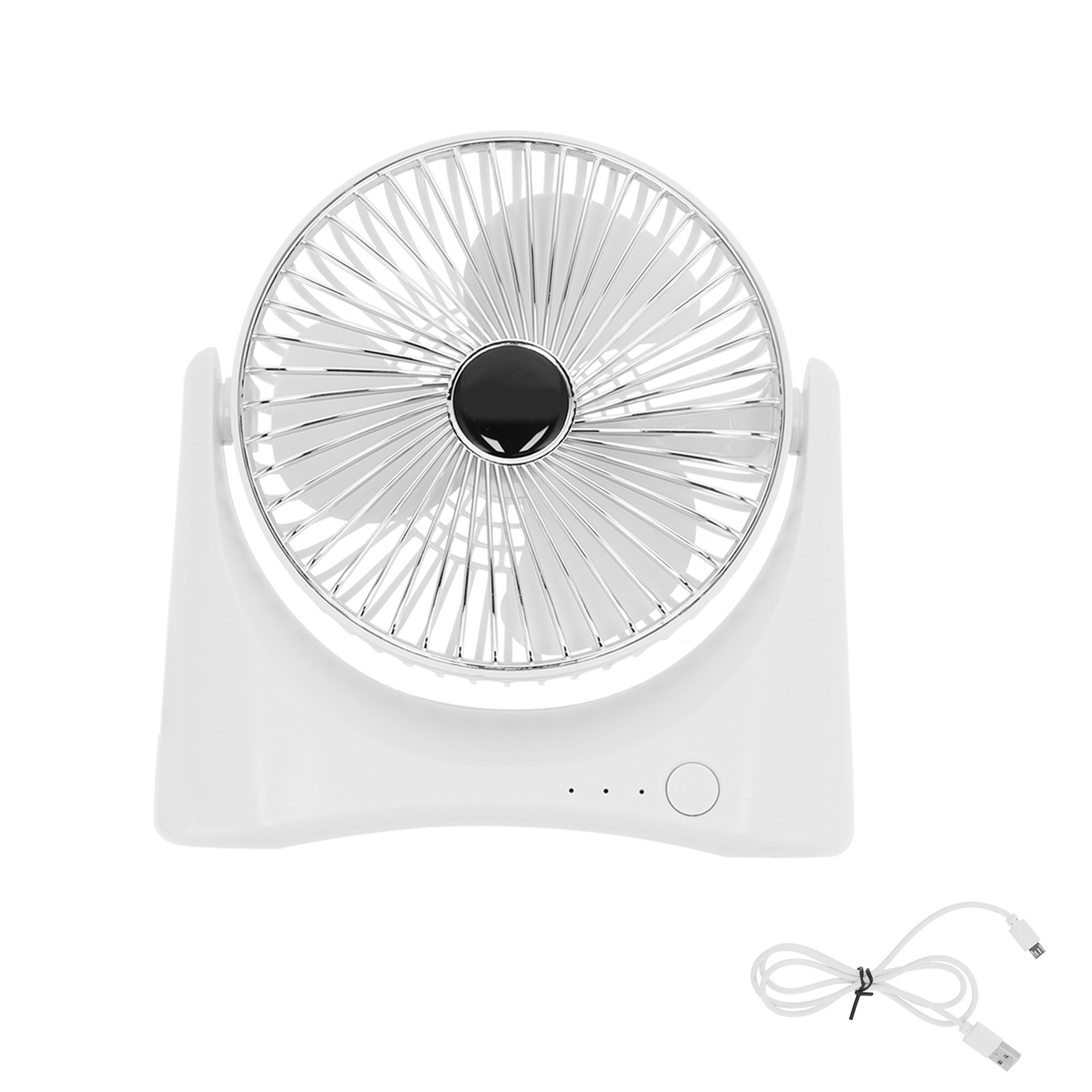 Kleiner, Per Usb Aufladbarer Tischventilator Mit 3 Einstellbaren Geschwindigkeitsstufen, Kühlventilatoren Für Zuhause, Büro, Wohnzimmer