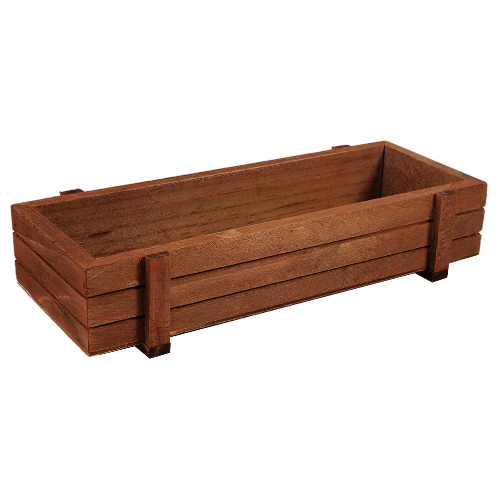Pflanzkasten Aus Holz Für Kräuter, Sukkulenten Und Blumen, Für Drinnen Und Draußen, Hausgarten, Rechteckig, Zur Aufbewahrung