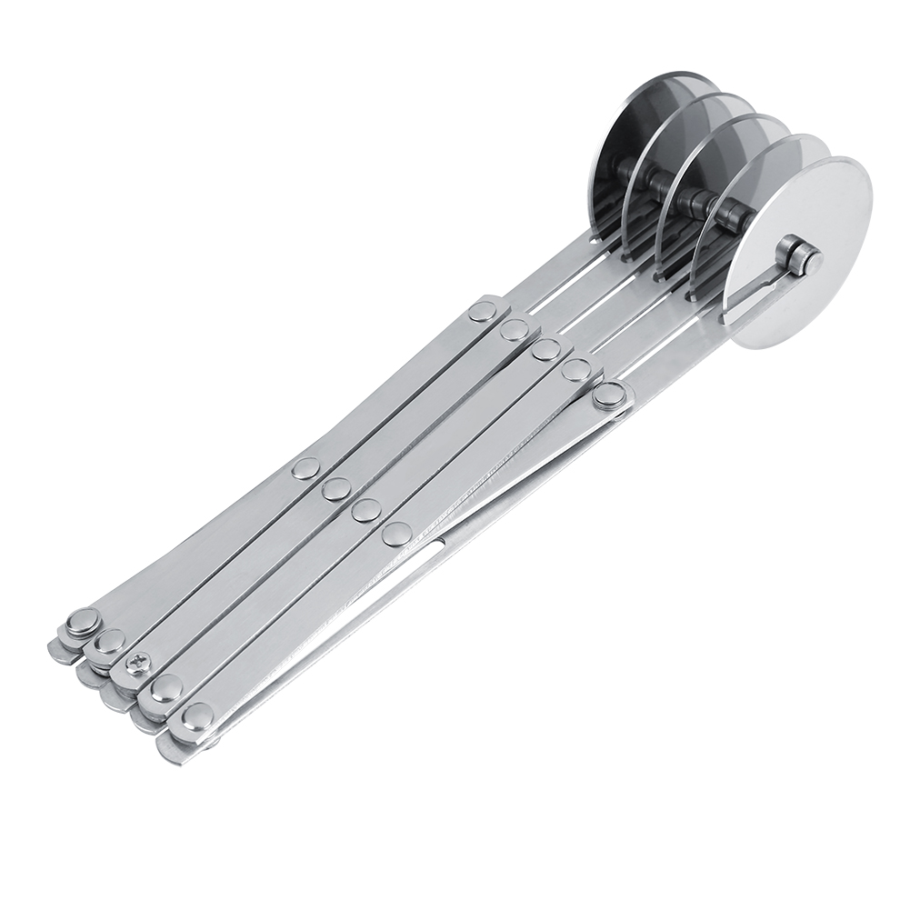 Teigausstecher Aus Antihaftbeschichtetem Edelstahl Für Kuchen, Teig, Brot, Küchenutensil, 5 Räder