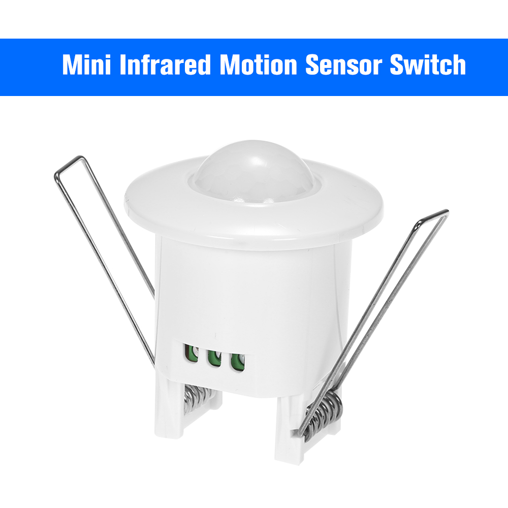 Mini-360°-infrarot-pir-bewegungsmelder-schalter Ac110v-240v Einbau-decken-präsenzmelder-lichtschalter Mit Einstellbarer Verzögerungszeit