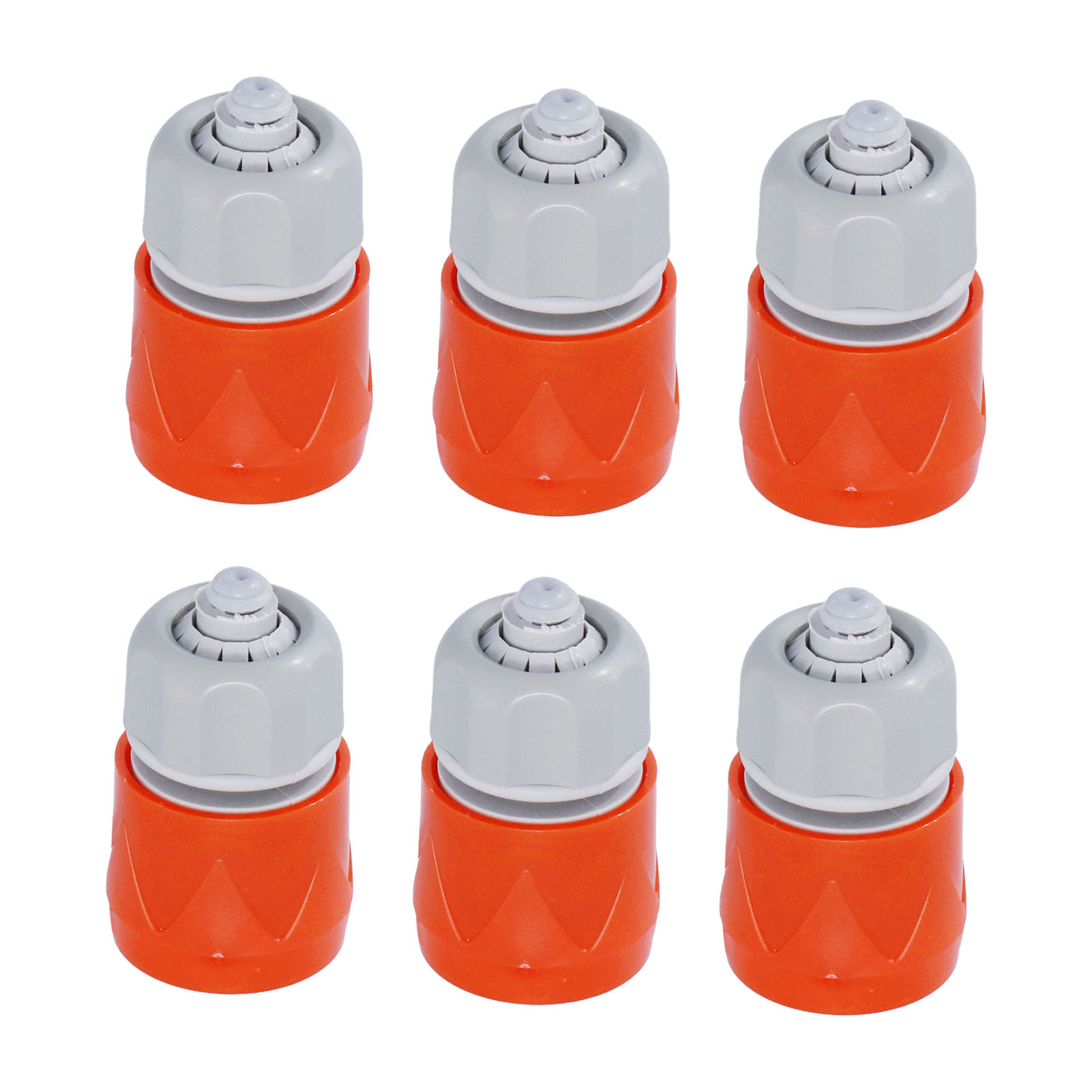 Set Mit 6 Robusten, Säurebeständigen Und Rostfreien Kunststoff-schlauchverbindern Für Schwimmbad Und Garten, Staubsaugeradapter, Eu-standard