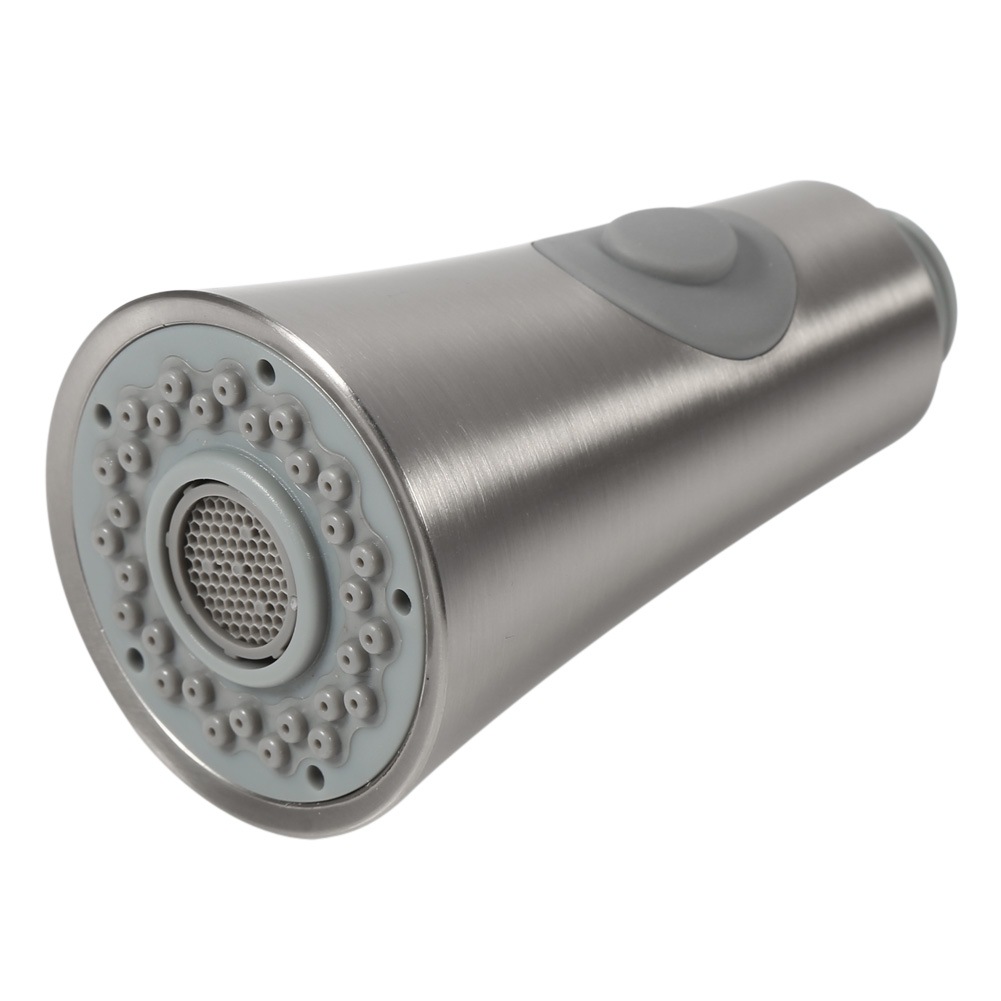 Ersatz-sprühkopf Aus Edelstahl Und Abs-kunststoff Für 1/2"-auszieh-küchenarmatur, Silber, 1 Stück
