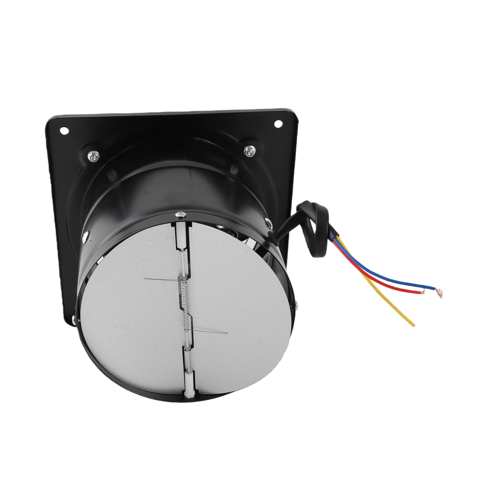 190 Mm 40 W 220 V Geräuscharmer Wandlüfter Für Badezimmer, Küche, Garage, Wohnbereich (schwarz)