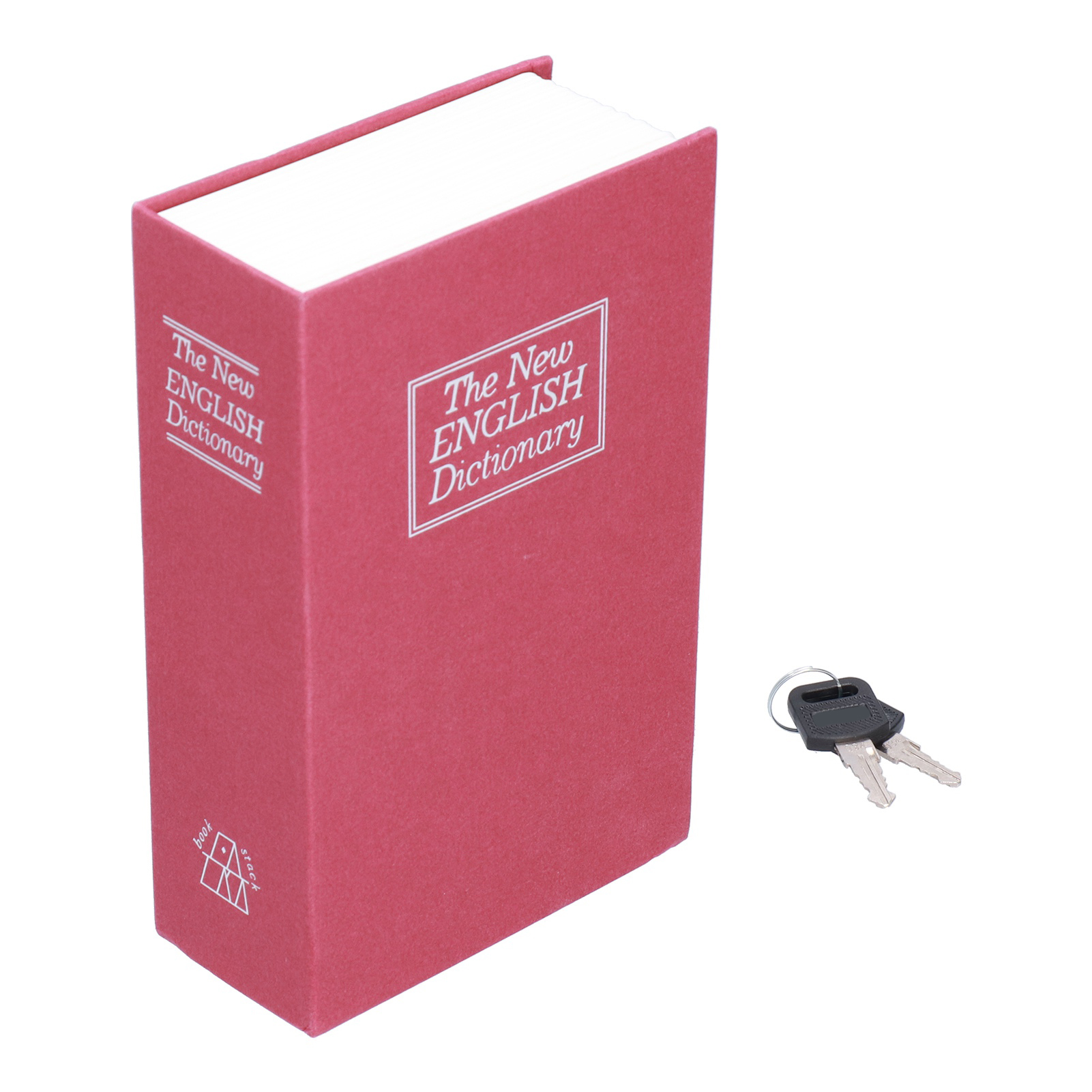 Attrappe Eines Büchertresors, Englisches Wörterbuch Mit Schlüssel, Schloss, Geldaufbewahrungsbox, Kassenbox Für Zuhause