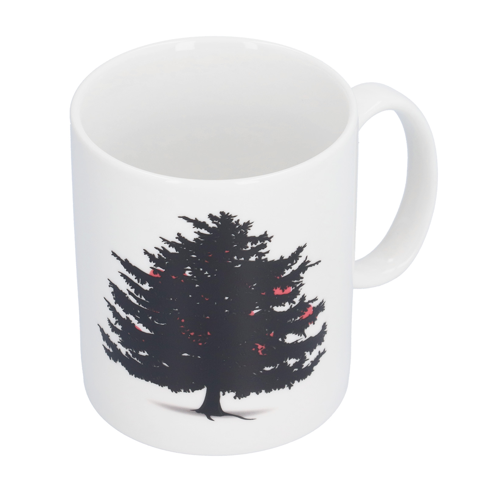 Farbwechselnder Keramikbecher Mit Weihnachtsbaummotiv, Wärmeempfindlicher Becher Für Zuhause Oder Büro