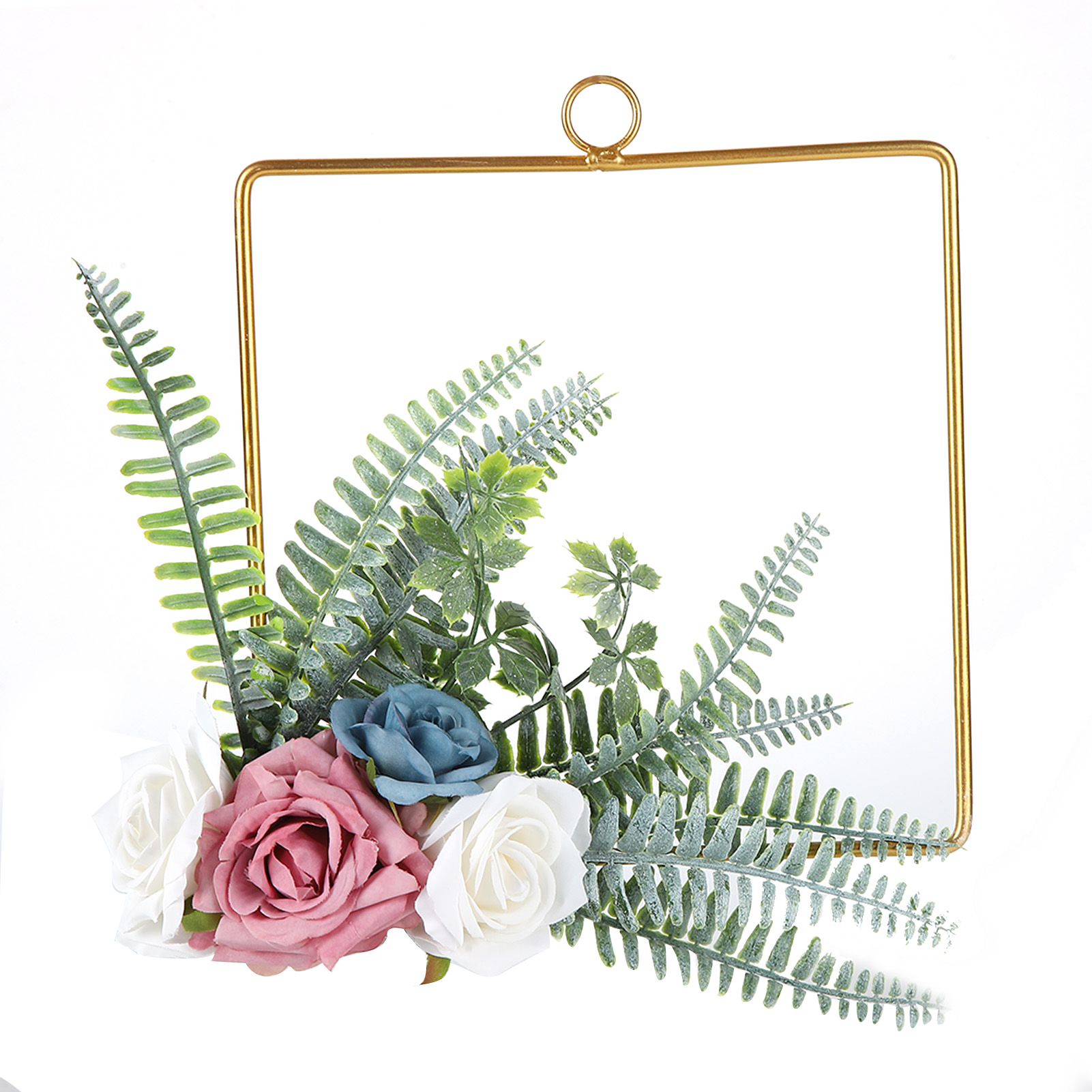 Künstlicher Blumenkranz, Handgebundener Brautstrauß, Girlande Für Brautjungfern, Wand-/deckendekoration Für Den Innenbereich (sph-5637)