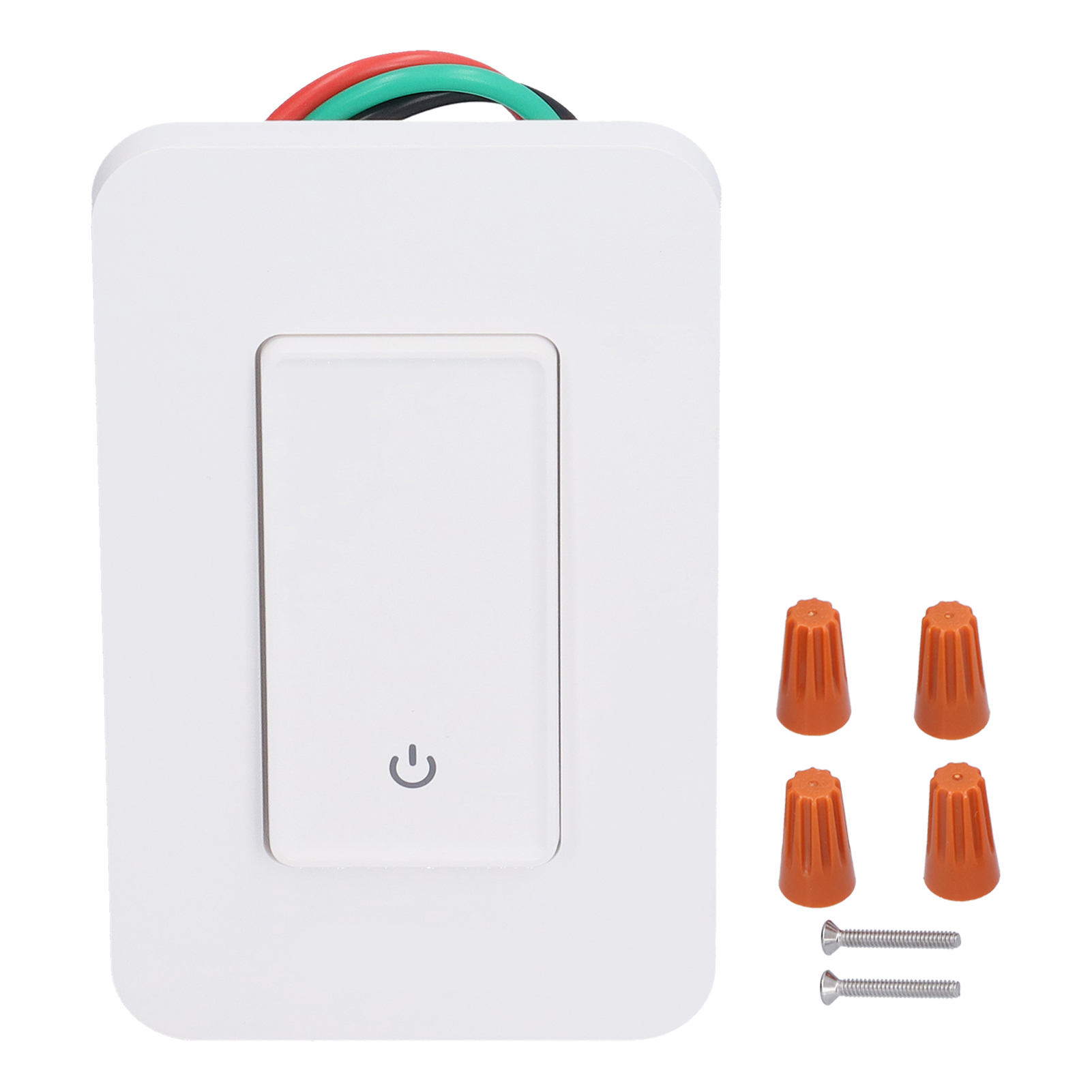 Intelligenter Wlan-lichtschalter, Kompatibel Mit Der Smart Life/tuya App Für Die Hausrenovierung, Weiß, 120 V