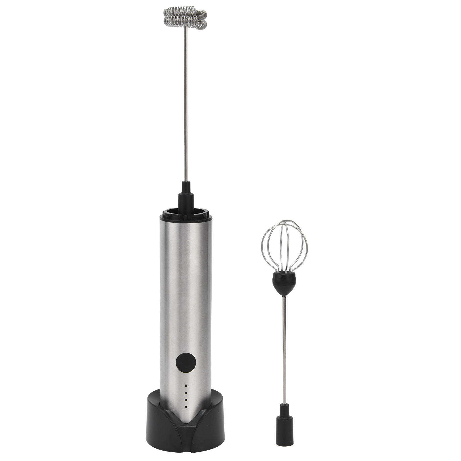 Elektrischer Milchabschäumer Aus Edelstahl, Tragbarer Schneebesen, Usb-ladefunktion, Mini-milchmixer