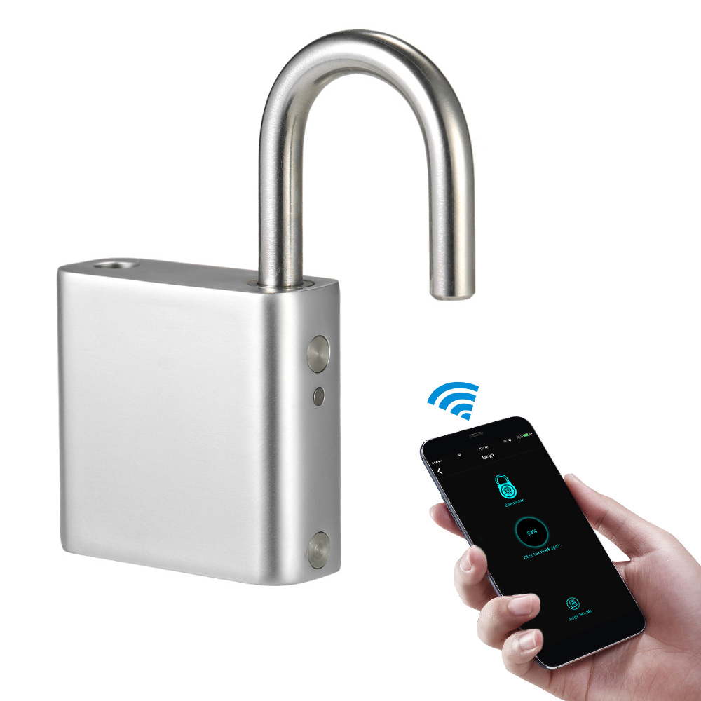 Intelligentes, Schlüsselloses Bluetooth-schloss, Wasserdicht Nach Ip65, Entsperrung Per App, Diebstahlschutz Für Koffer, Truhen Und Schließfächer, Kompatibel Mit Android Und Ios.