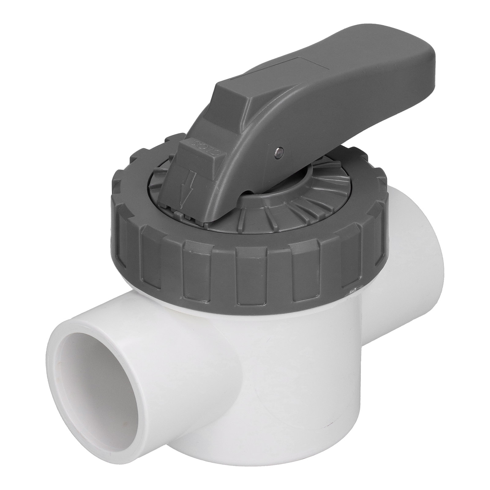 Kugelventil Mit Griff Für Die Wasseraufbereitung, Passend Für Schwimmbadzubehör V40-2a
