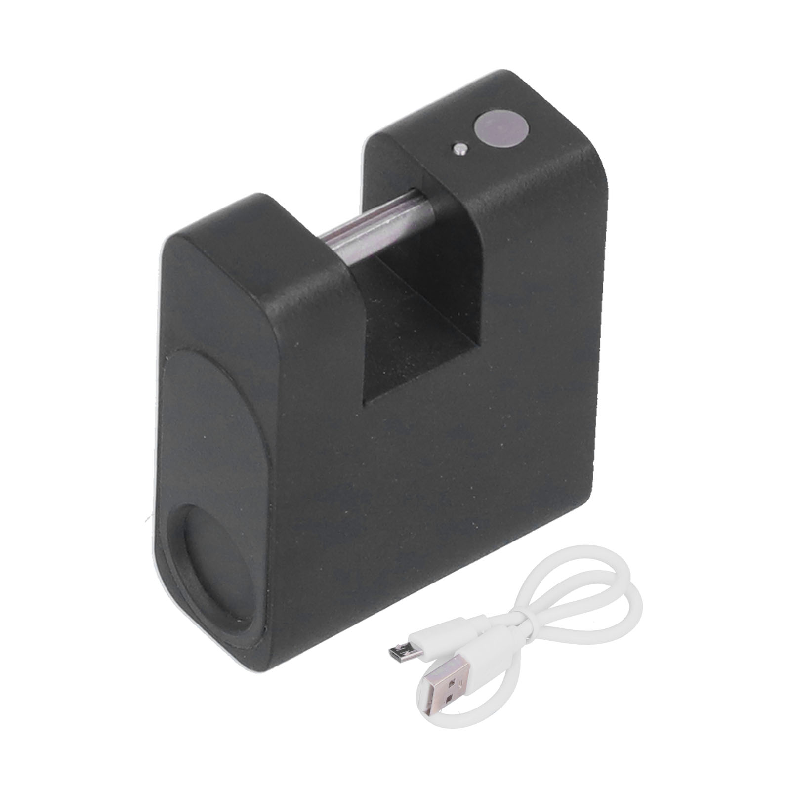 Diebstahlsicheres Fingerabdruck-vorhängeschloss, Elektronisches Schloss Für Koffer, Rucksack, Schublade, Kleiderschrank, Wiederaufladbarer 3,7-v-lithium-akku