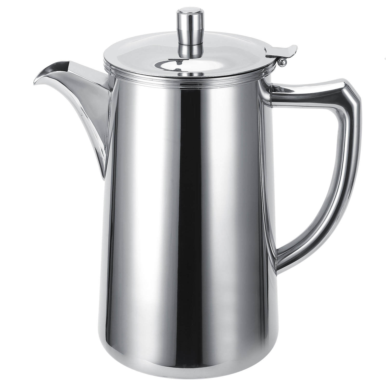 Multifunktionale Karaffe Aus Edelstahl 304 Für Kaltwasser, Teekanne, Handkaffeemaschine, 2 L, Silber