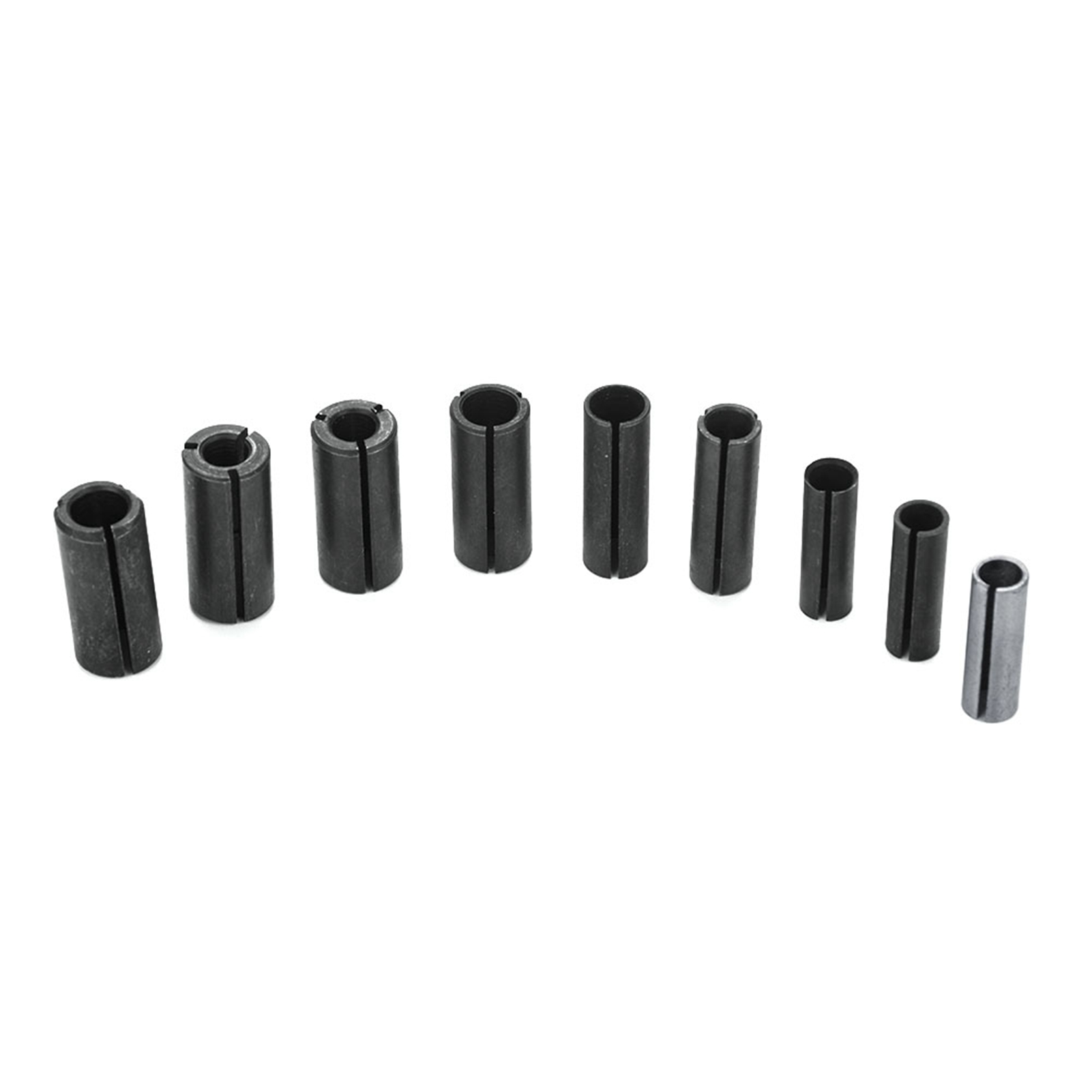 Sprengring-spannfutteradapter Für Oberfräsen Und Fräser, Federstahl, 9er-packung