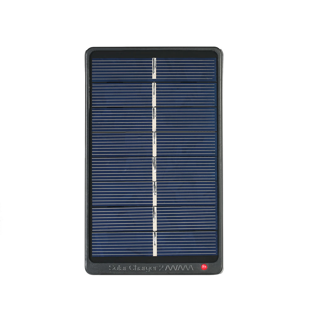 Duales Solar-ladegerät (1 W, 4 V, Aa/aaa) Mit Photovoltaikpanel Zum Laden Von Akkus