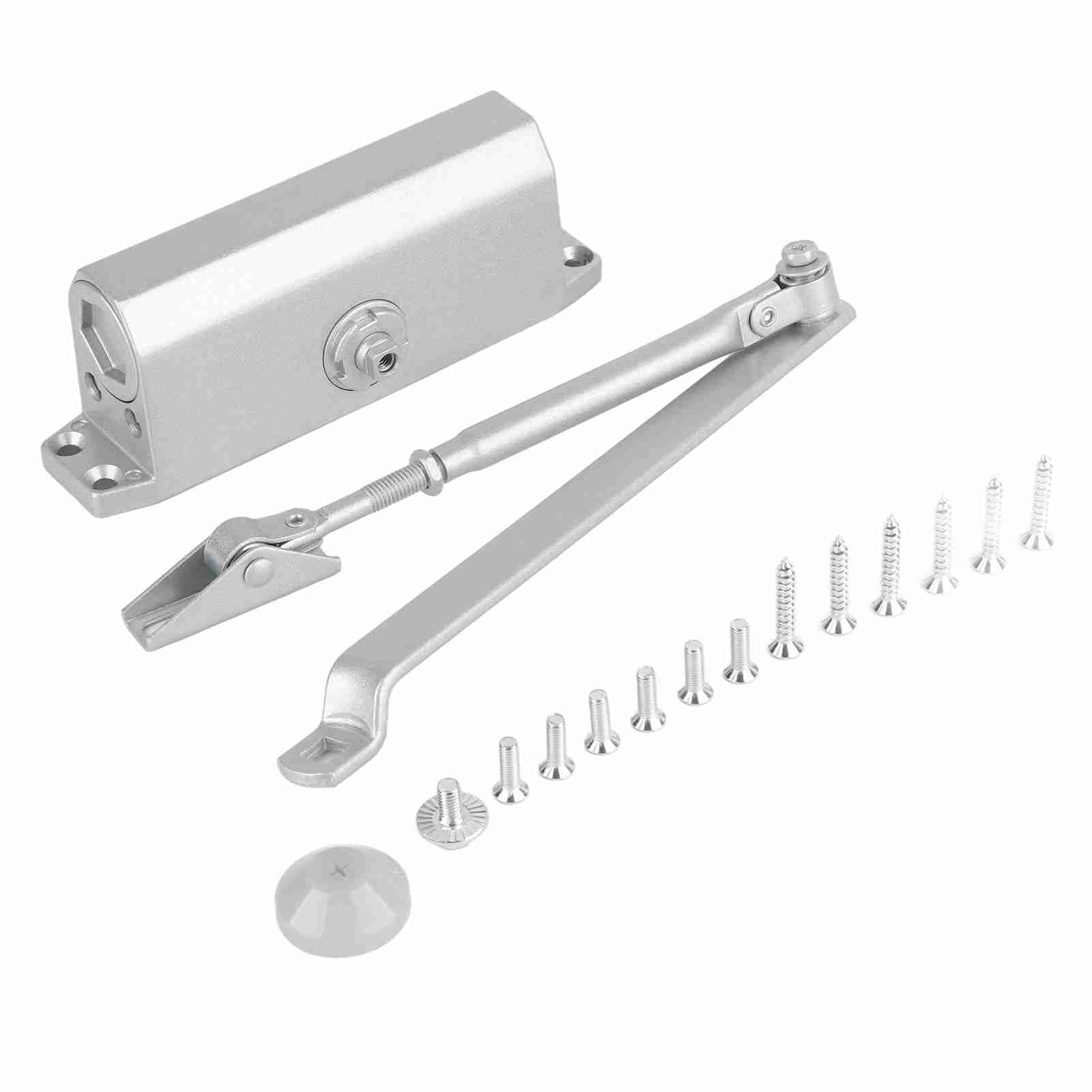 Verstellbarer Hydraulischer Türschließer Mit Zwei Geschwindigkeiten Für Unidirektionales Öffnen