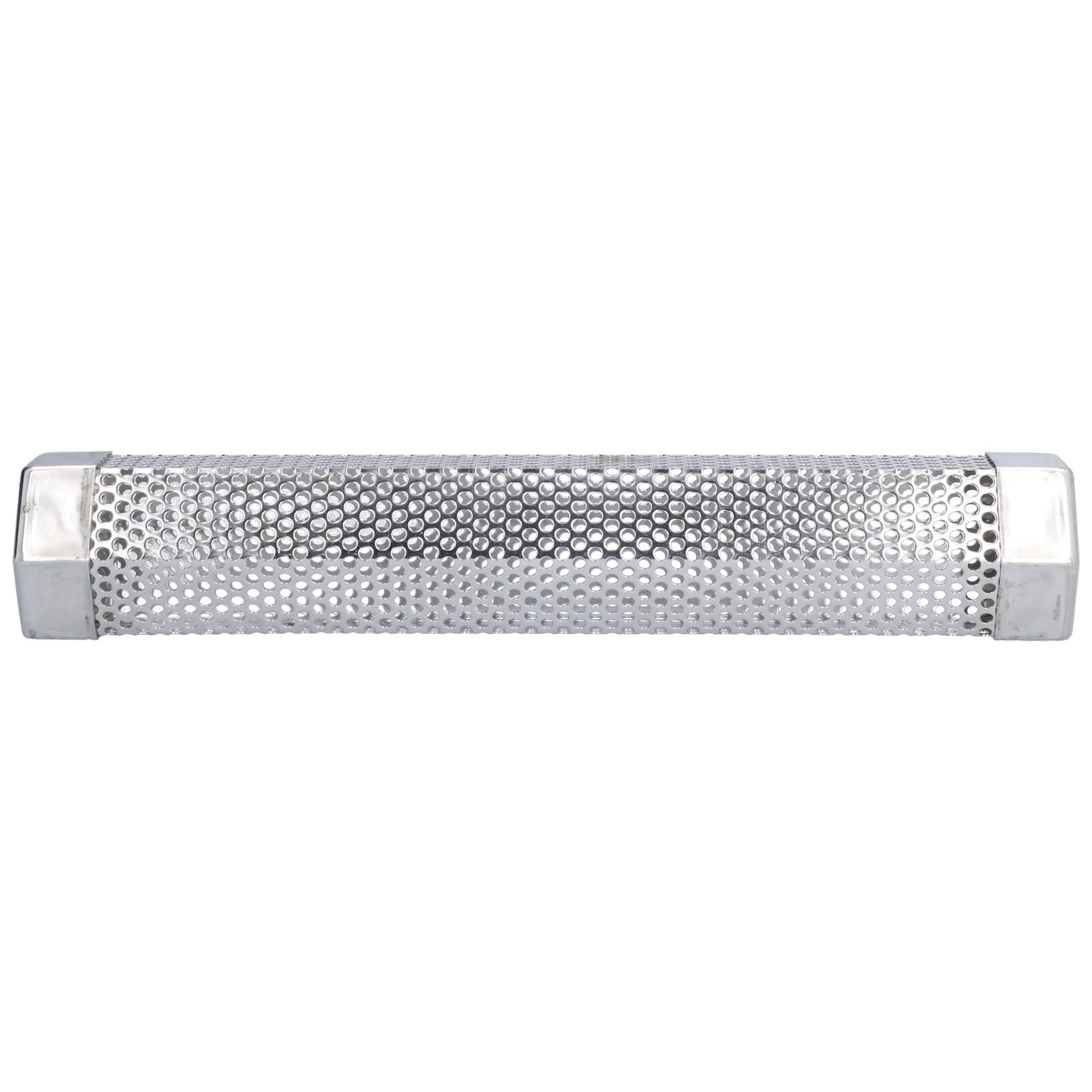 Tragbares Sechseckiges Rauchrohr Aus Edelstahl 304, Stabiler Bbq-rauchgenerator Zum Heiß- Und Kalträuchern Von Grillfleisch, 30,6 X 5 Cm