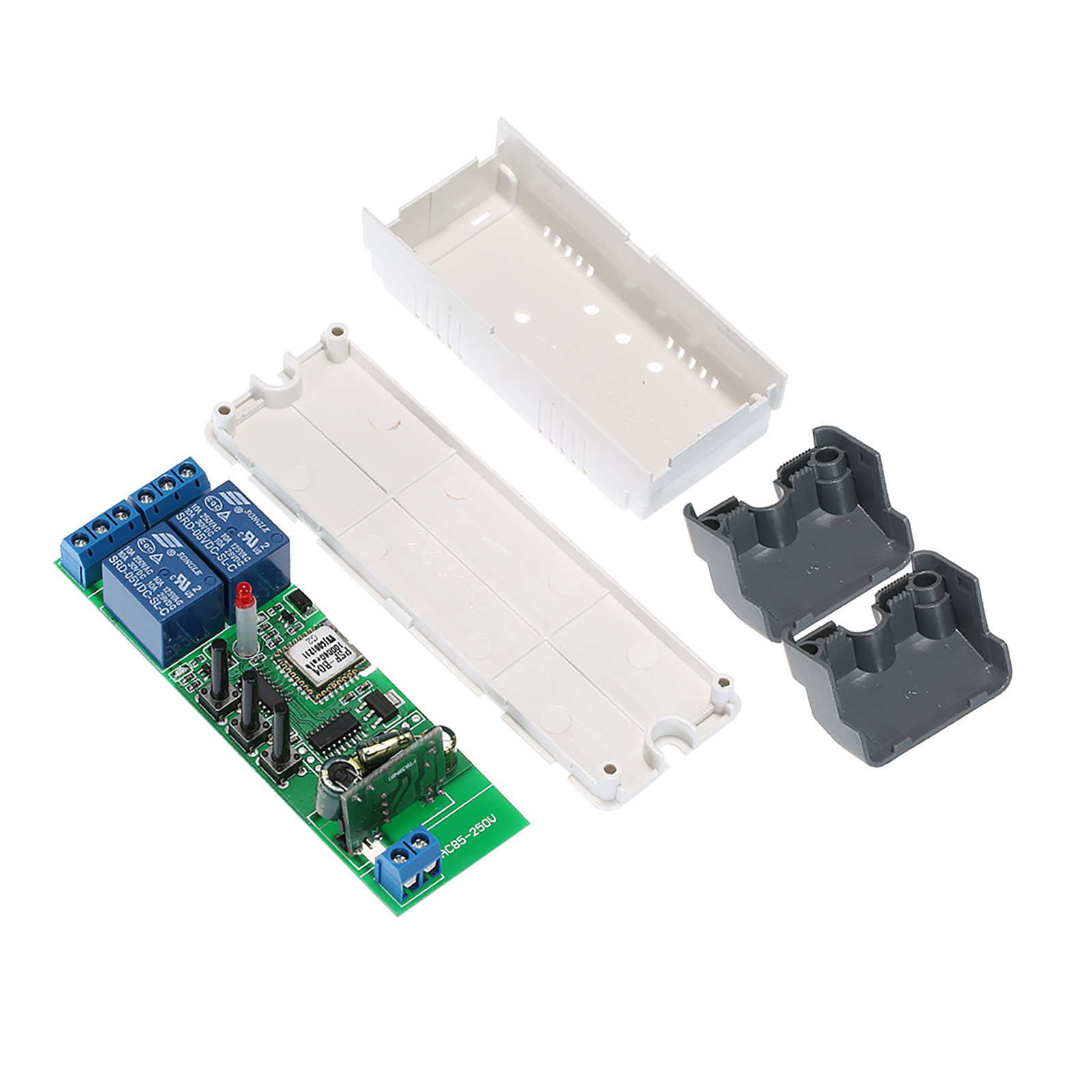 Ewelink Ac85-250v Universelles 2-wege-smart-wlan-schaltermodul, Drahtloser Schalter Mit Programmierbarem Timer, Fernsteuerung Per Mobil-app, Kompatibel Mit Amazon Alexa Und Google Home Sprachassistent