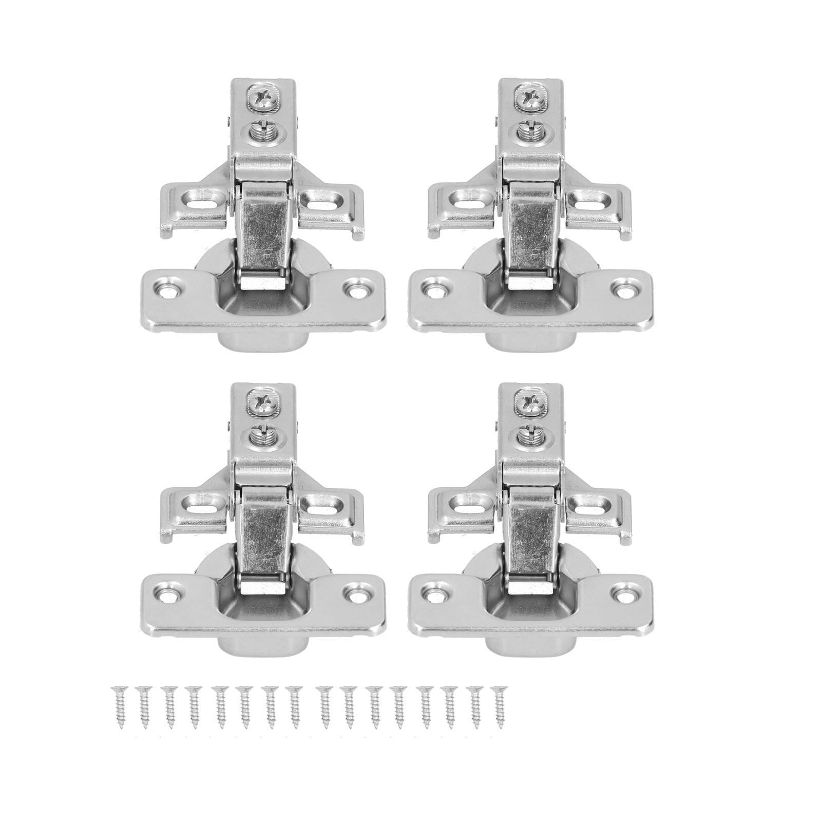 Sets Türscharniere Mit Schrauben, Amerikanische 105°-soft-close-hydraulikscharniere Für Möbel, Schränke Und Kleiderschränke