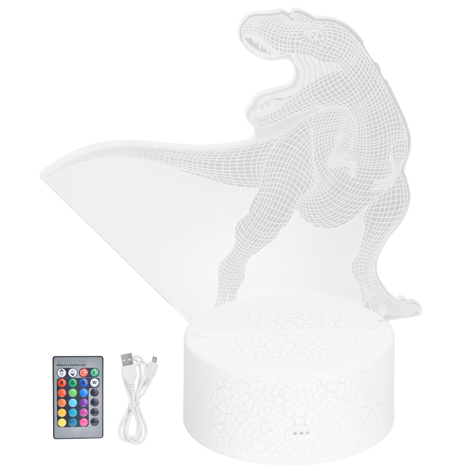 Berührungsempfindliche Nachttischlampe Mit 16 Rgb-farben, Einstellbar In 4 Modi Und Per Fernbedienung, Für Dekorative Innenbeleuchtung.