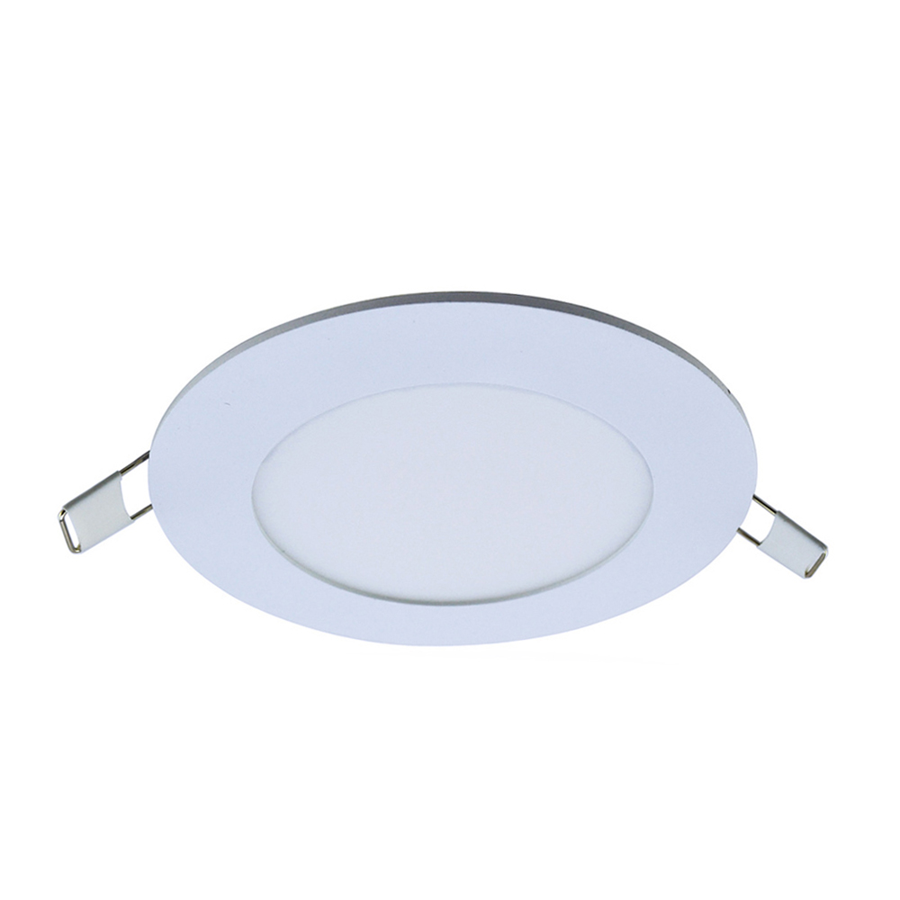 Ultradünnes, Rundes 6-w-led-einbaupanel Mit Integriertem Deckenspot, 30 Smd2835-leds, Ac 85–265 V, Für Schlafzimmer, Wohnzimmer, Esszimmer, Flur, Café, Geschäft Und Als Wohnraumdekoration