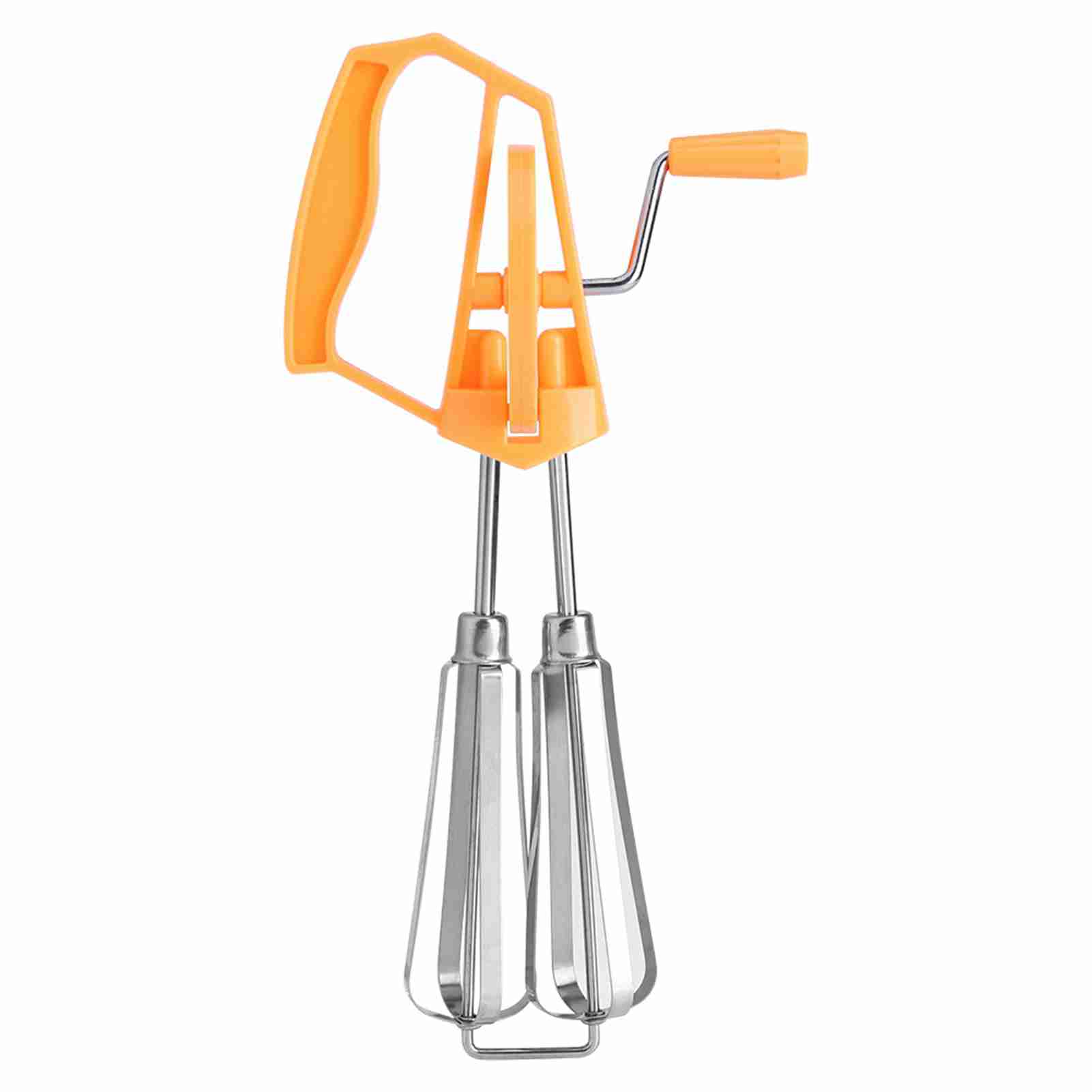 Handlicher, Rotierender Schneebesen Aus Edelstahl, Mixer, Küchenutensil