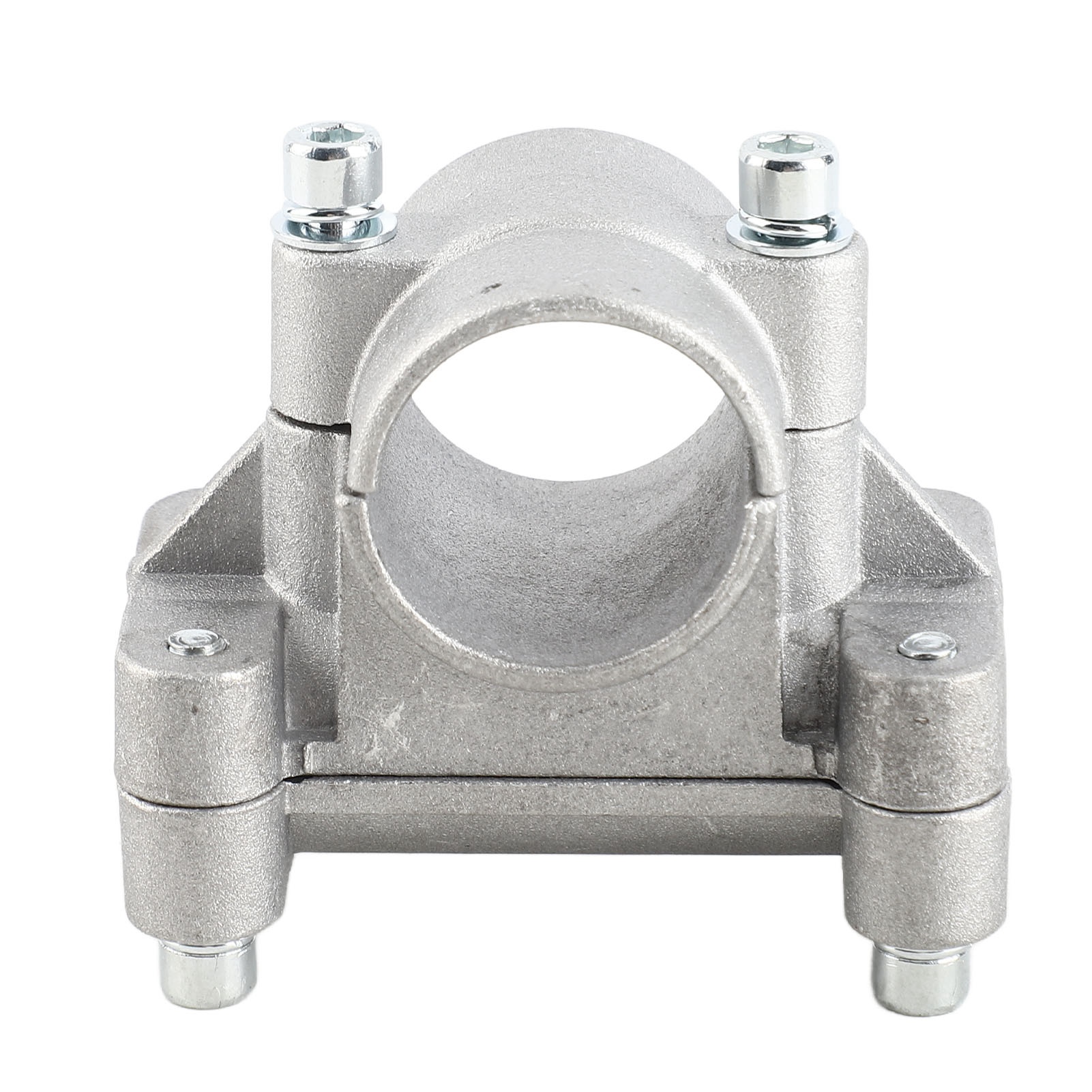 Handgriffhalterung Für 28-mm-freischneider-/rasentrimmerschaft, Silberfarbene Aluminiumlegierung