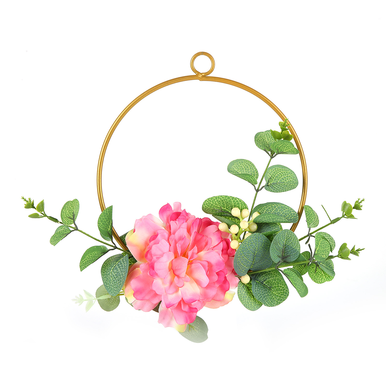 Künstlicher Blumenkranz, Blumenstrauß, Handgefertigte Brautjungferngirlande, Wand-/deckendekoration Für Den Innenbereich (sph5638)