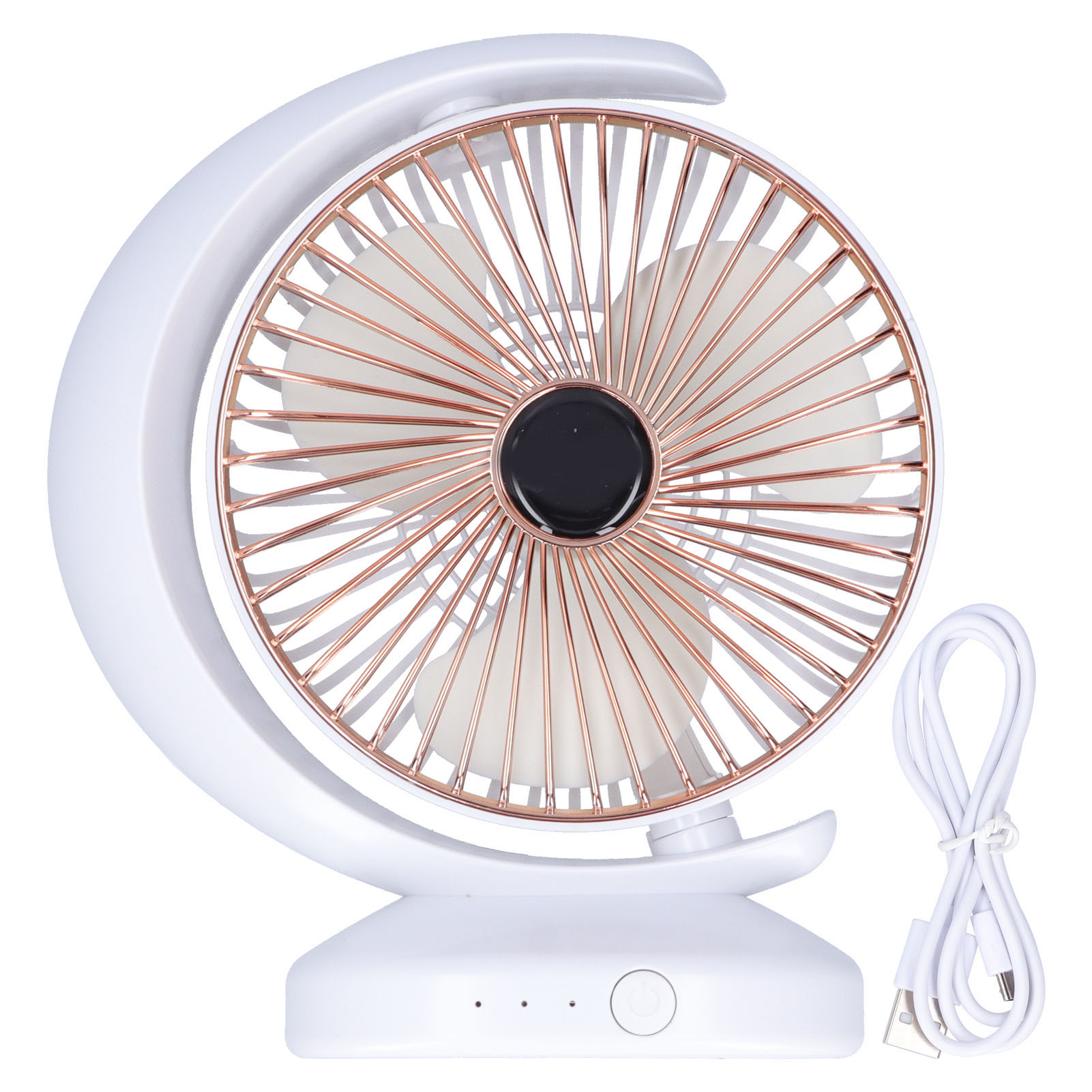 Tragbarer, Wiederaufladbarer Mini-tischventilator Mit Usb-anschluss Und Einstellbarer Luftzirkulation Für Zuhause, Büro, Reisen Und Outdoor-aktivitäten – Das Perfekte Sommergeschenk
