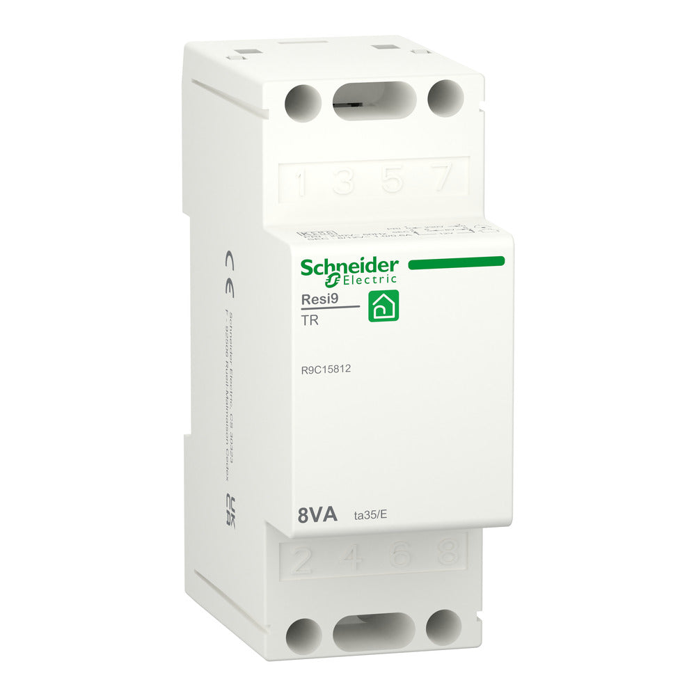 Sicherheitstransformator Schneider Electric Resi9 8-12VAC - R9C15812