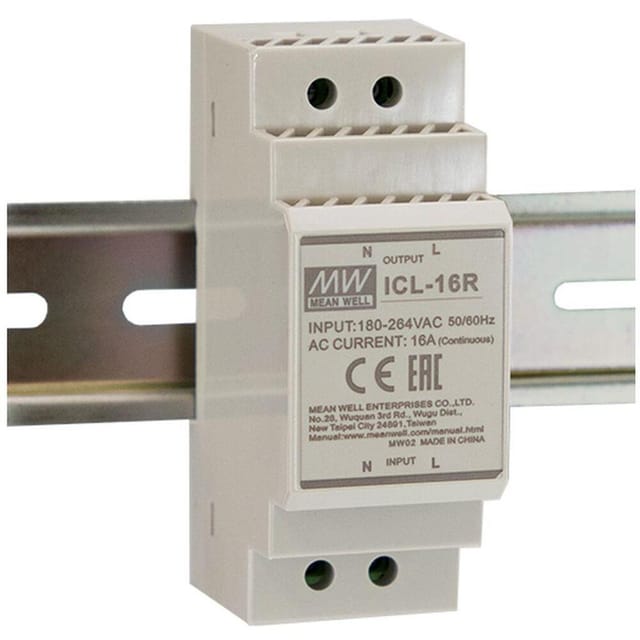 Mean Well ICL-16R DIN-Schiene Einschaltstrombegrenzer - ICL-16R