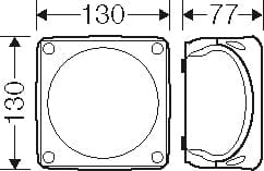 Hensel KX 0606 C Ex-Schutz Verbindungsdose 5-Polig IP66 - KX 0606 C