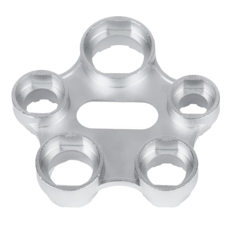 Universalschlüssel Für Verdeckte Strahlregler/schaumregler, 10 Größen, Montage- Und Demontageschlüssel, Geeignet Für M16/m18/m22/m24/m28 Wasserhahn-s