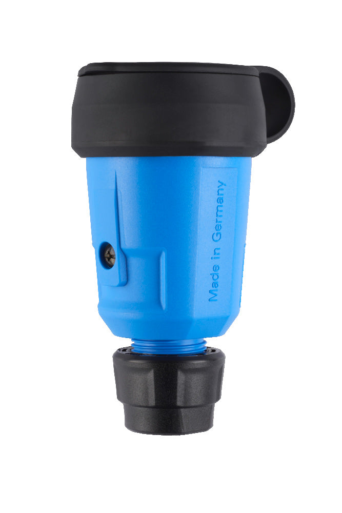 ABL Hightech SCHUKO IP44 Schwerlast Stecker Blau - 100000082 Bild 2
