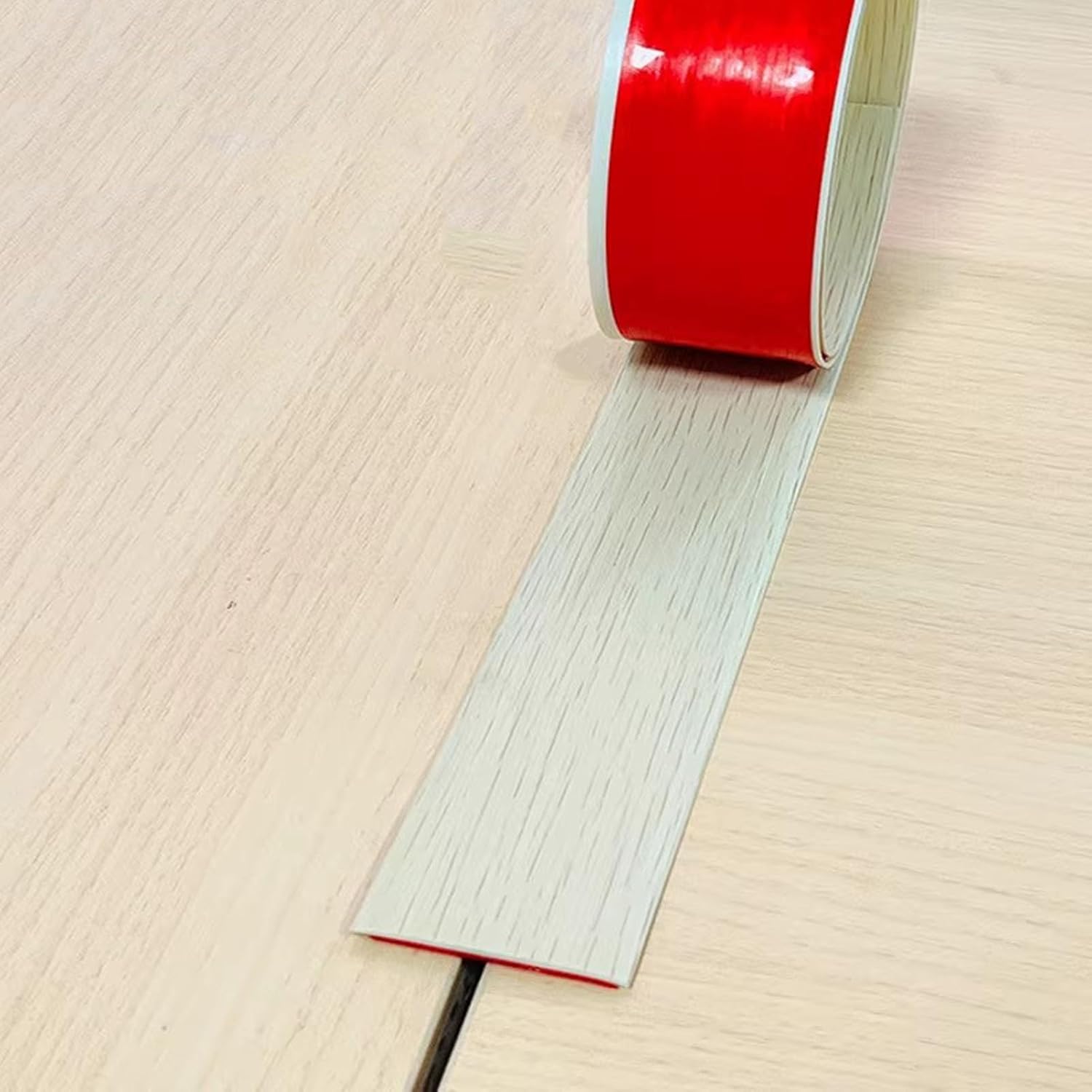 Nahtdichtungsband, 5 Cm Breit 2 Meter, Pvc-material, Selbstklebend Ohne Klebstoff, Farbe In Ahornholzoptik.