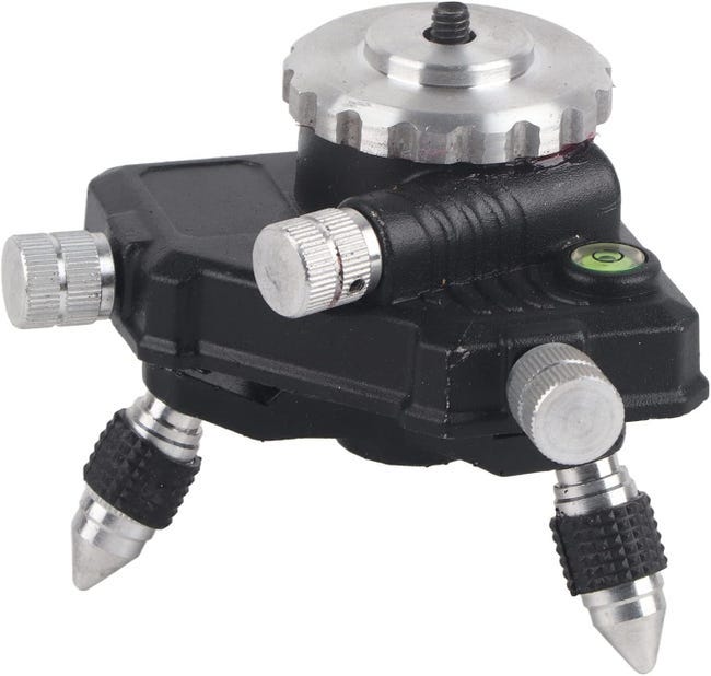 Laser-nivellieradapter, Um 360 Grad Drehbarer Basisanschluss, Standard-aluminium-stativhalterung Mit 1/4-zoll-gewinde.