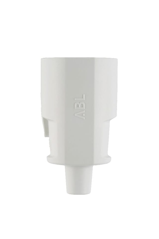 Kompakter Schuko IP20 Stecker Mit Kabelschutz - 100000059 [2 Stück]