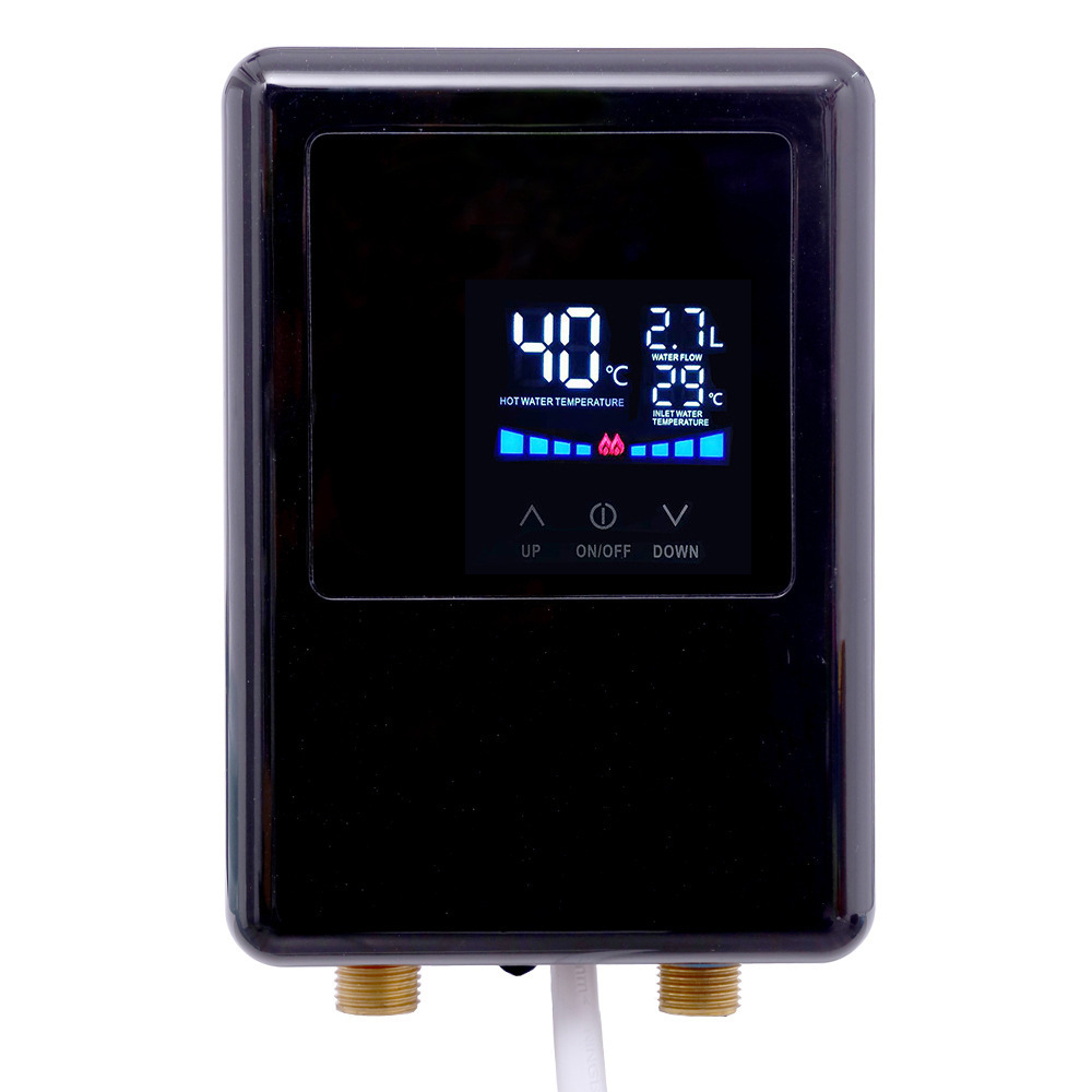 Elektrischer Durchlauferhitzer, 220 V, 3500 W, Mit Lcd-touchscreen, Liefert Sofort Heißes Wasser, Geeignet Für Die Untertischmontage.